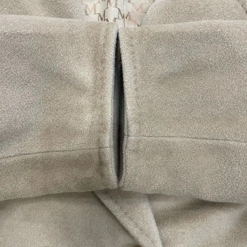 Max Mara MaxMara Beige Alpaca Wool Women's Coat 0089 Size M / US 6-8 / IT 42-44 - 6 Thumbnail
