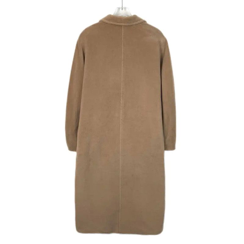 Max Mara MaxMara Brown Wool Women's Overcoat 0089 Size S / US 4 / IT 40 - 2 Thumbnail