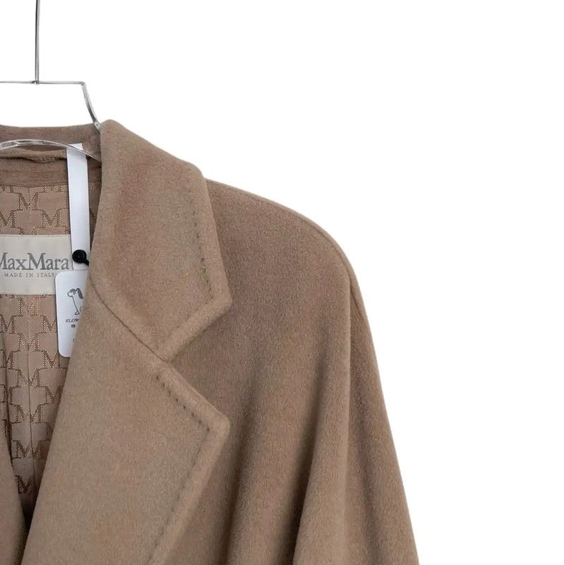 MaxMara Camel Wool Women's Overcoat 0089
