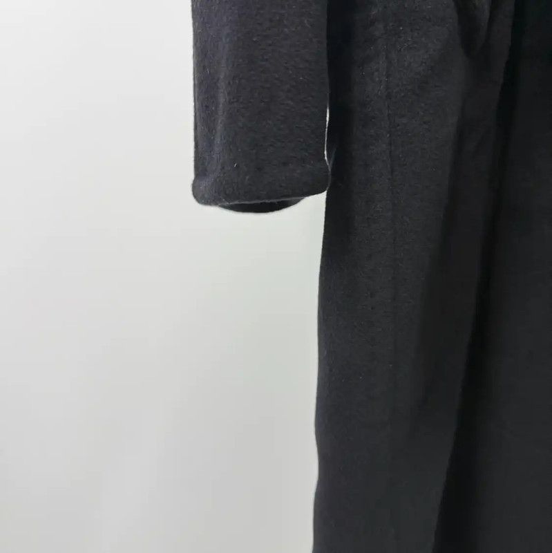 Max Mara MaxMara Black Wool Women's Coat 0089 Size S / US 4 / IT 40 - 5 Thumbnail