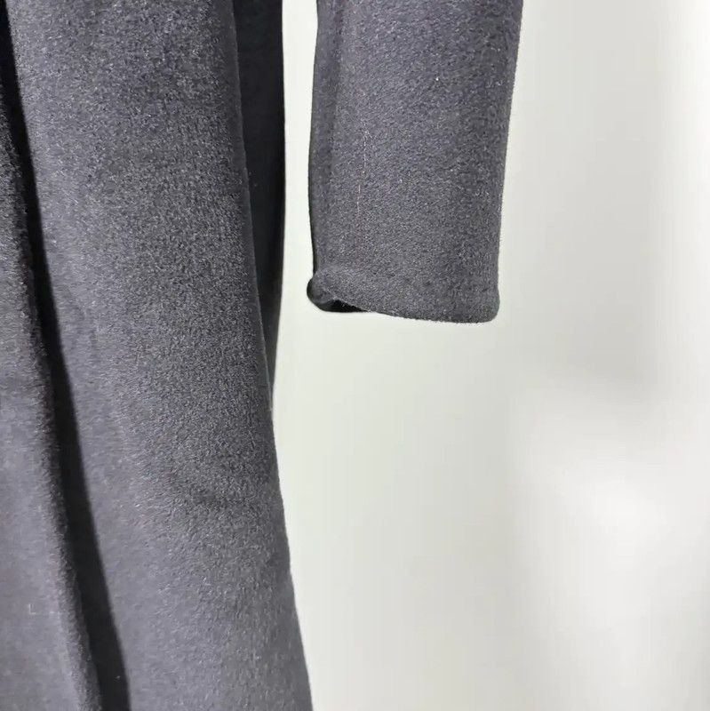Max Mara MaxMara Black Wool Women's Coat 0089 Size S / US 4 / IT 40 - 6 Thumbnail