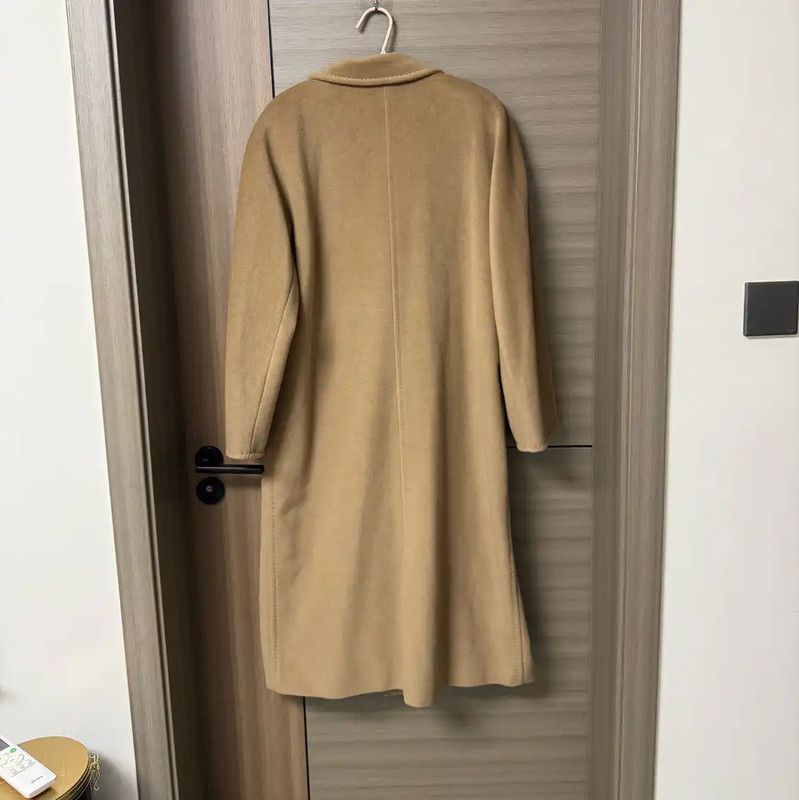 Max Mara MaxMara Camel Alpaca Wool Women's Coat 0089 Size S / US 4 / IT 40 - 2 Thumbnail