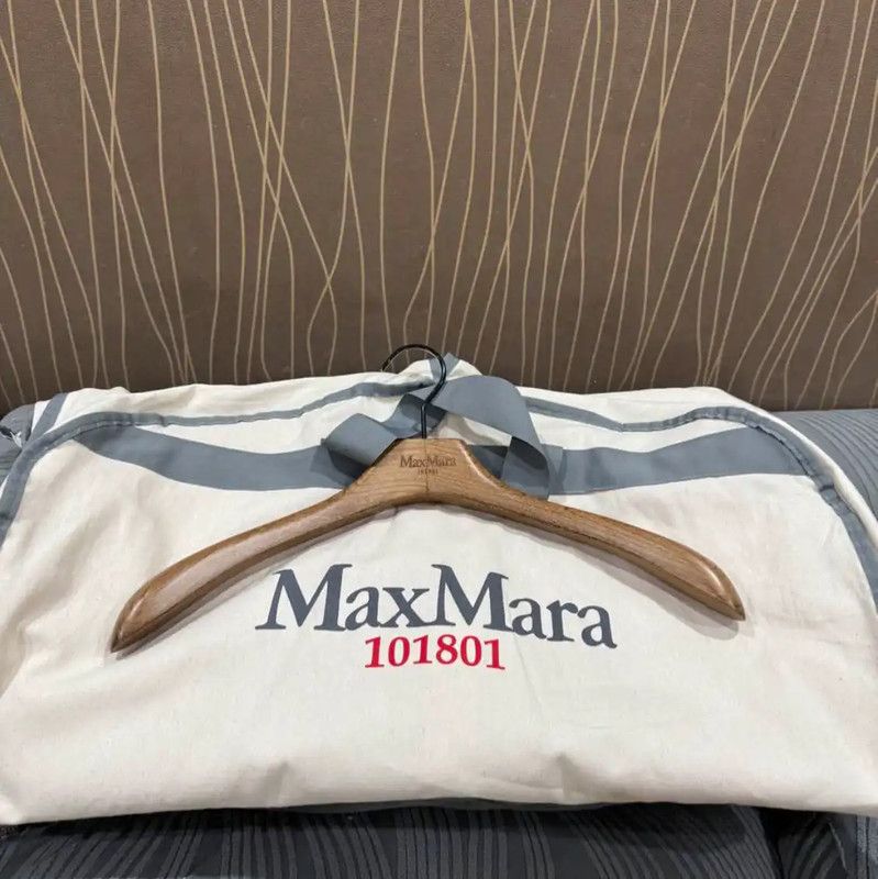 Max Mara MaxMara Women's Light Gray Wool Coat 0089 Size S / US 4 / IT 40 - 6 Thumbnail