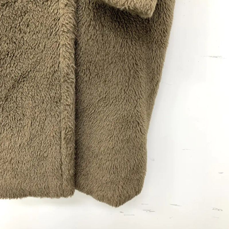 Max Mara MaxMara Brown Alpaca Wool Women's Coat 0089 Size XS / US 0-2 / IT 36-38 - 4 Thumbnail