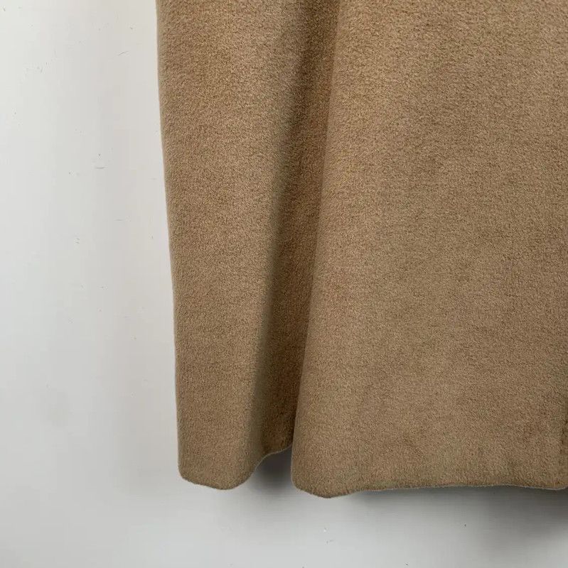 Max Mara MaxMara Brown Wool Women's Coat 0089 Size XS / US 0-2 / IT 36-38 - 5 Thumbnail