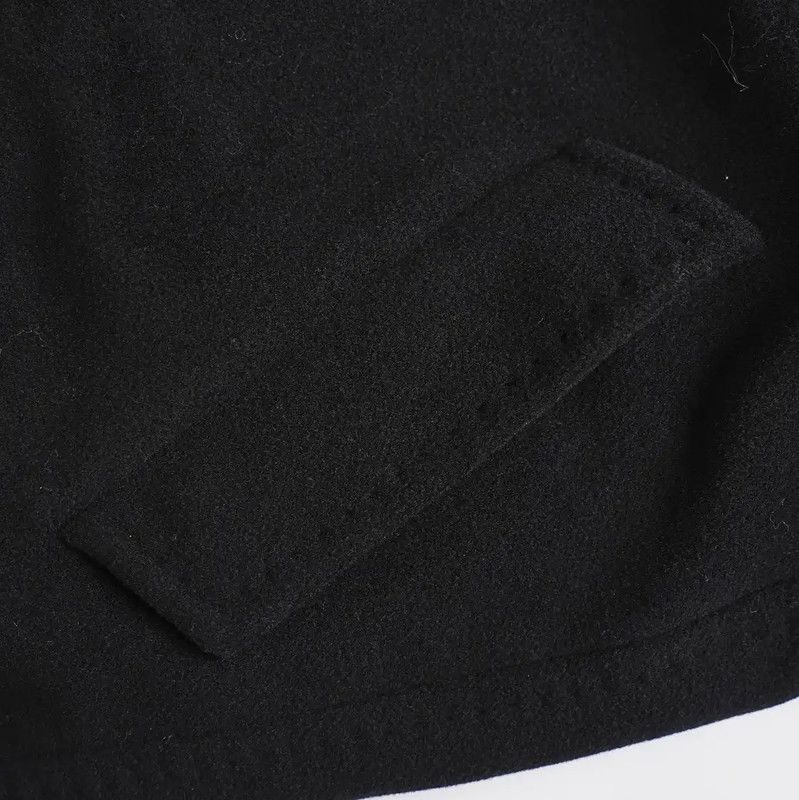 Max Mara MaxMara Black Cashmere Coat for Women 0089 Size S / US 4 / IT 40 - 5 Thumbnail