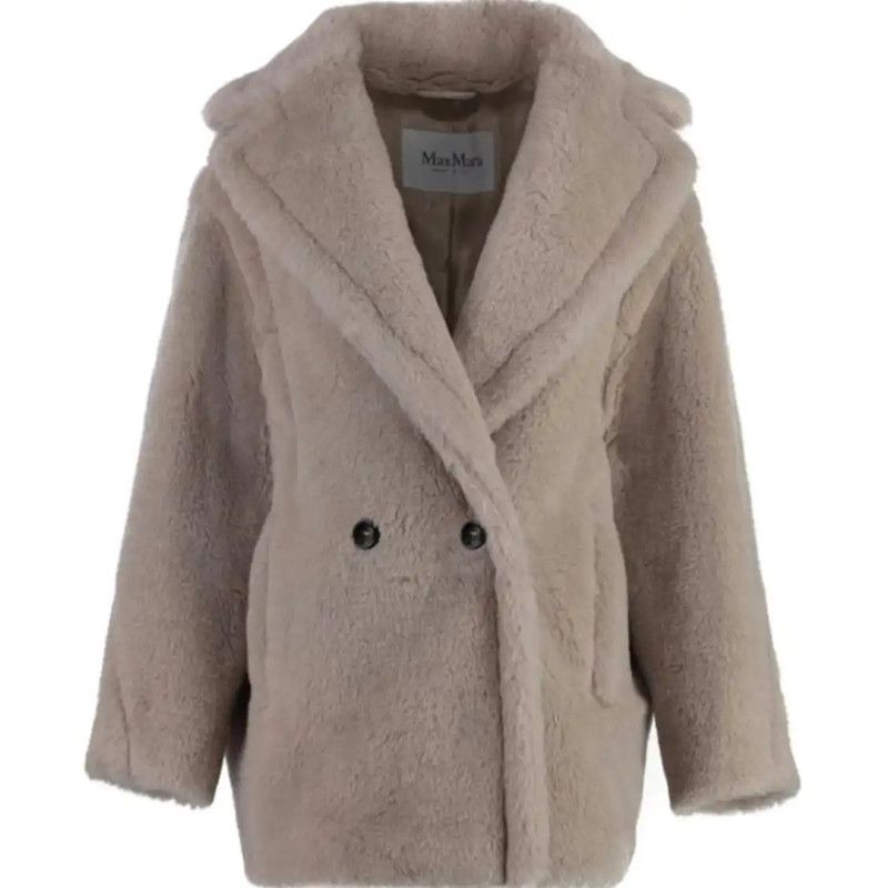 Max Mara MaxMara Light Brown Wool Women's Overcoat 0089 Size S / US 4 / IT 40 - 9 Thumbnail