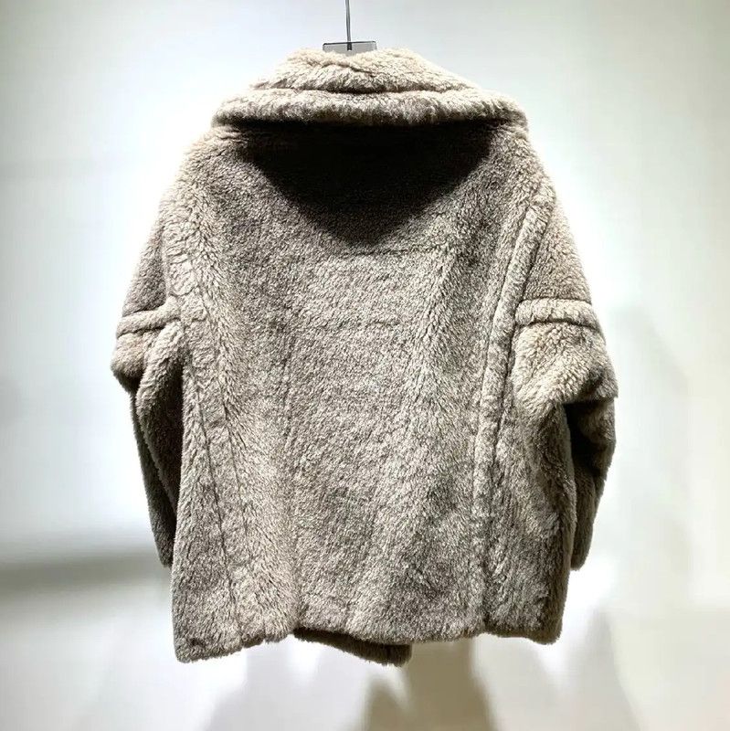 Max Mara MaxMara Light Brown Wool Women's Overcoat 0089 Size S / US 4 / IT 40 - 6 Thumbnail