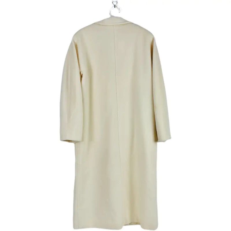 Max Mara MaxMara Cream Cashmere Women's Overcoat 0089 Size M / US 6-8 / IT 42-44 - 2 Thumbnail