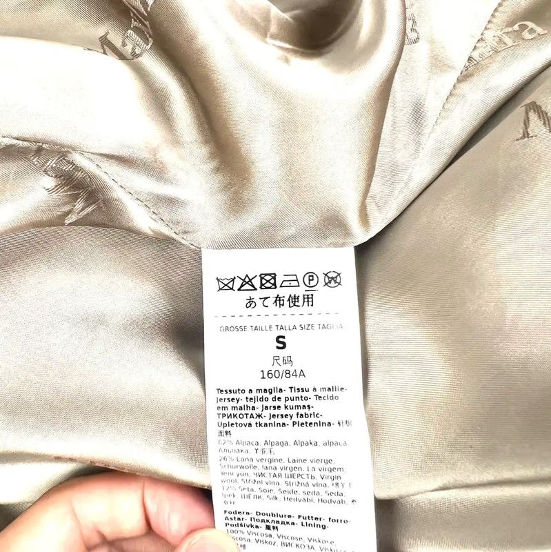 Max Mara MaxMara Gray Cotton Women's Coat 0089 Size S / US 4 / IT 40 - 4 Thumbnail