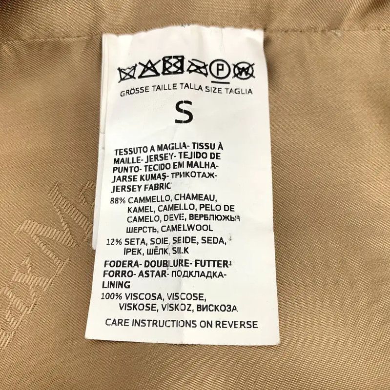 Max Mara MaxMara Chic Khaki Alpaca Wool Coat 0089 Size S / US 4 / IT 40 - 6 Thumbnail