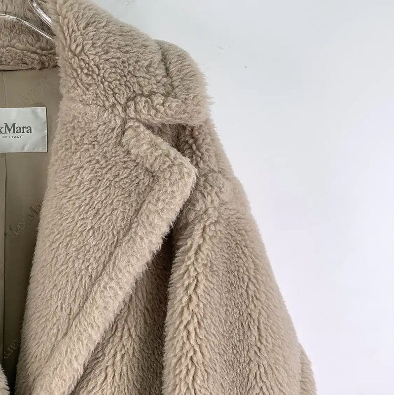 Max Mara MaxMara Chic Camel Alpaca Wool Coat 0089 Size S / US 4 / IT 40 - 3 Thumbnail