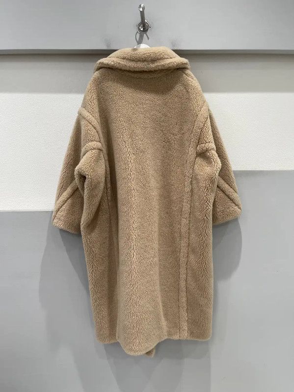 Max Mara MaxMara Winter Camel Alpaca Long Coat 0089 Size S / US 4 / IT 40 - 2 Thumbnail