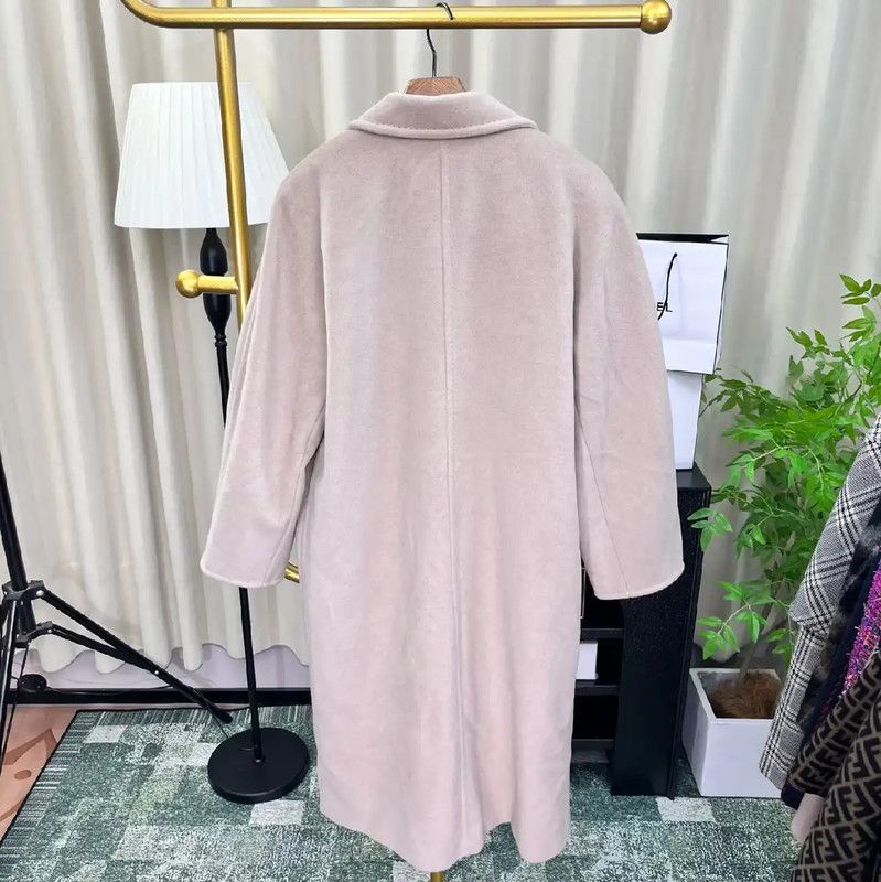 Max Mara MaxMara Elegant Brown Women's Long Coat 0089 Size S / US 4 / IT 40 - 3 Thumbnail