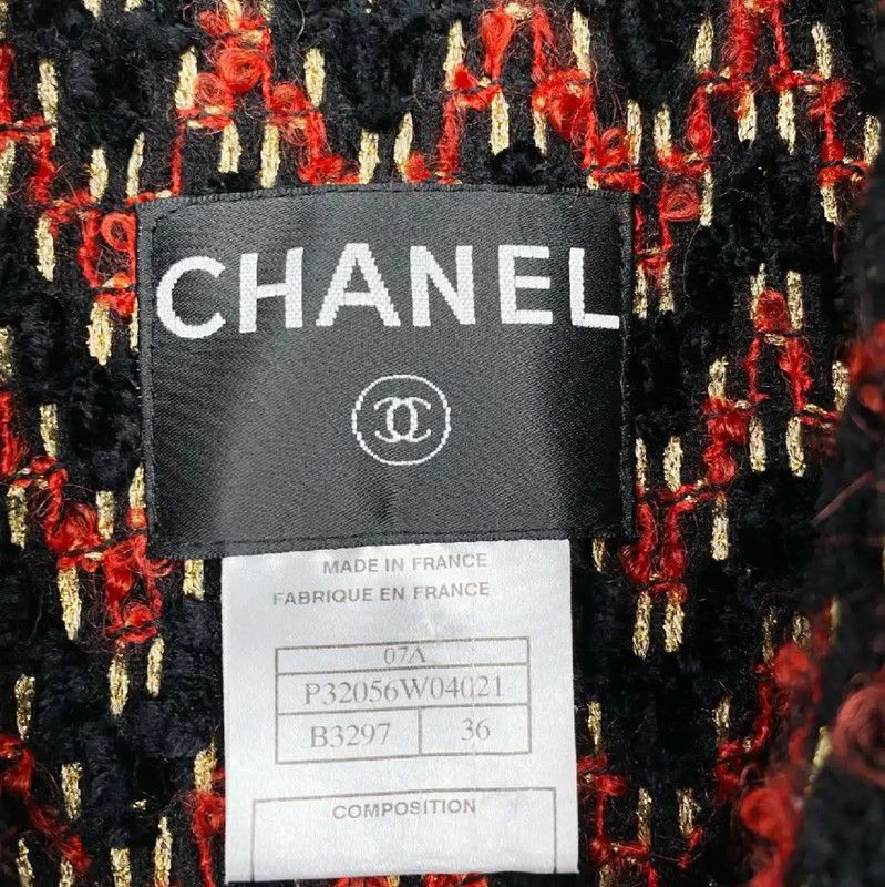 Chanel Chanel Winter Color Block Wool Coat 0089 Size S / US 4 / IT 40 - 2 Thumbnail