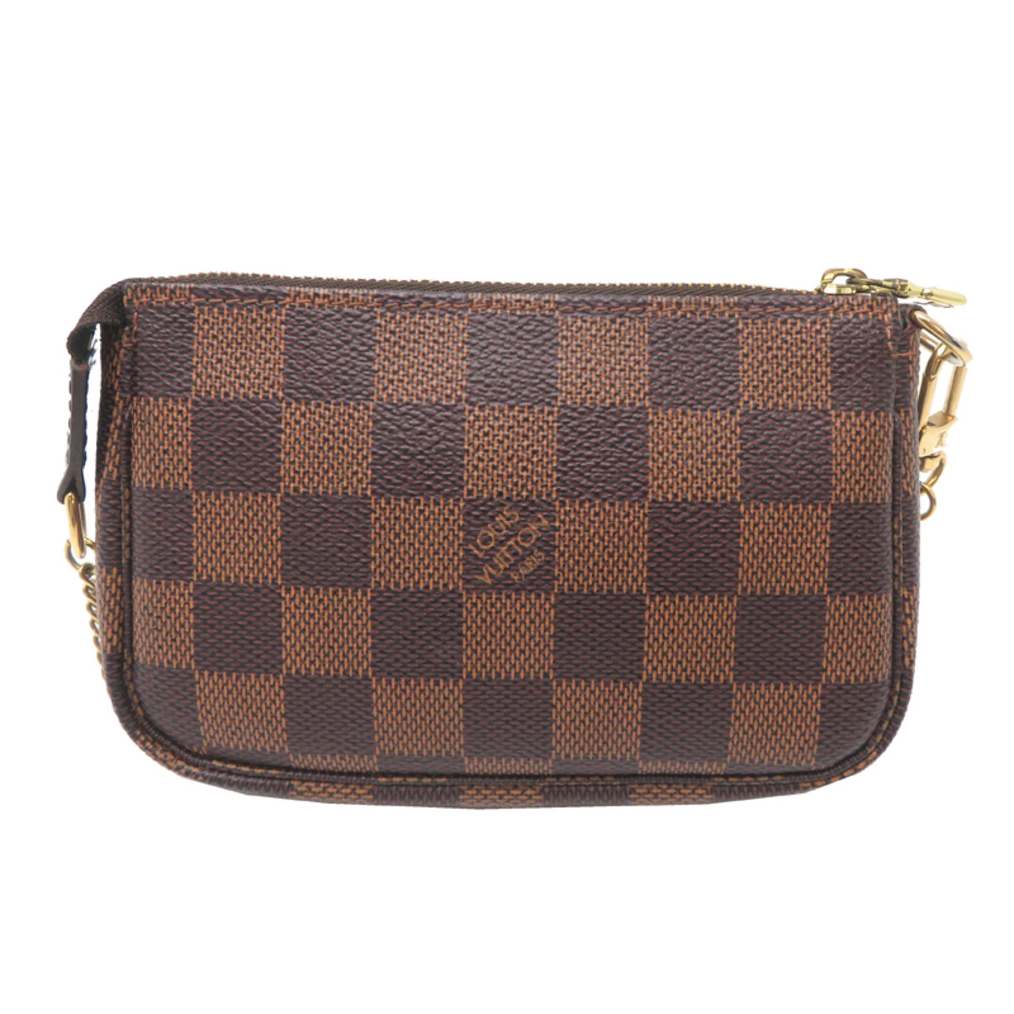 Louis Vuitton Louis Vuitton T&B Mini Pochette Accessoires Women's Pouch N58011 (Discontinued) Damier Brown Size ONE SIZE - 2 Thumbnail