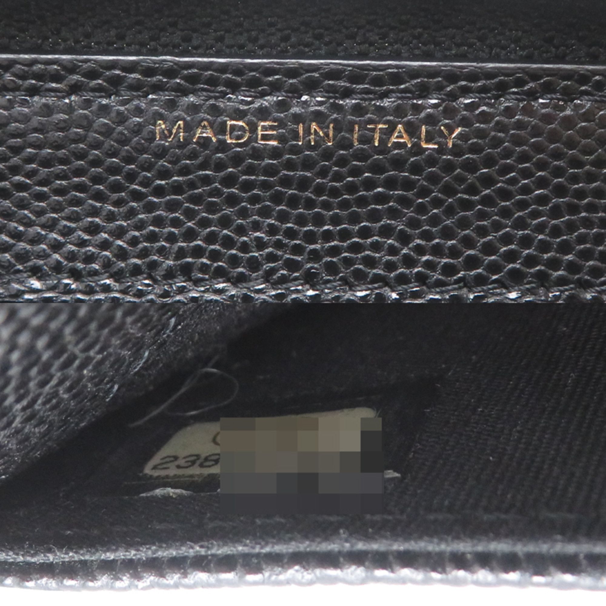 Chanel Chanel Timeless Women's Card Case A82634 Caviar Leather Black Size ONE SIZE - 7 Thumbnail