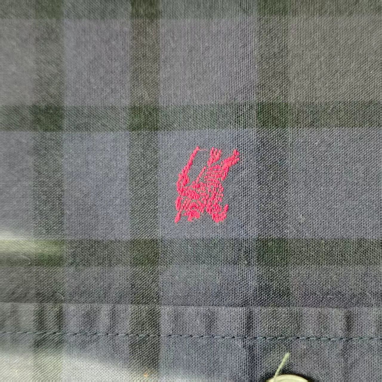 Burberry Burberry Check Embroidered Button-Up Shirt - dmc Size US M / EU 48-50 / 2 - 3 Thumbnail