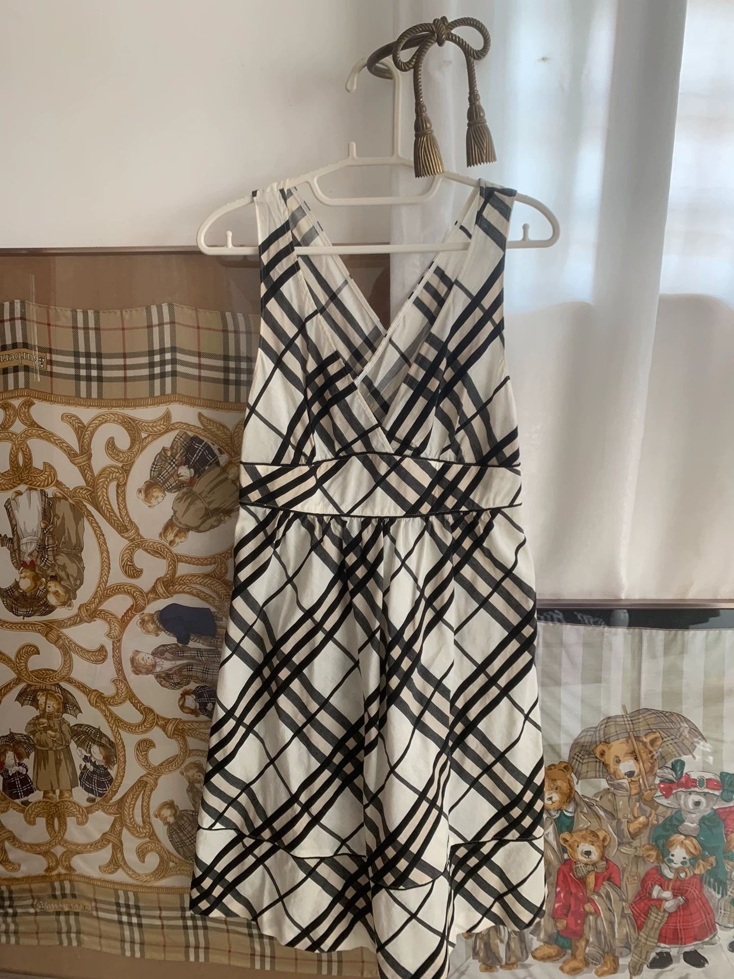 Burberry Burberry Vintage Check Cotton Dress - dmc Size US M / EU 48-50 / 2 - 2 Thumbnail