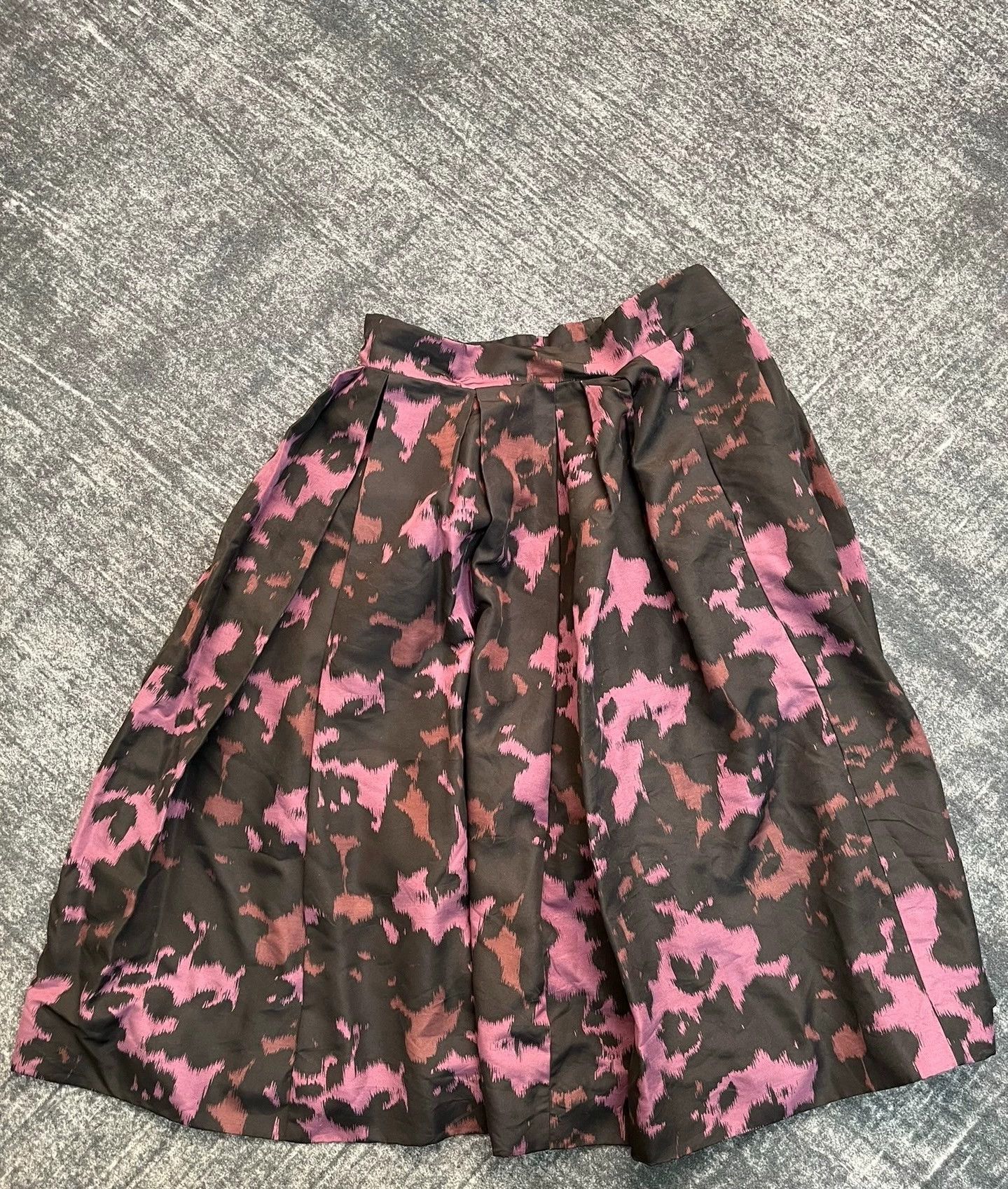 Burberry Burberry London Pleated Silk Skirt - dmc Size US 28 / EU 44 - 3 Thumbnail