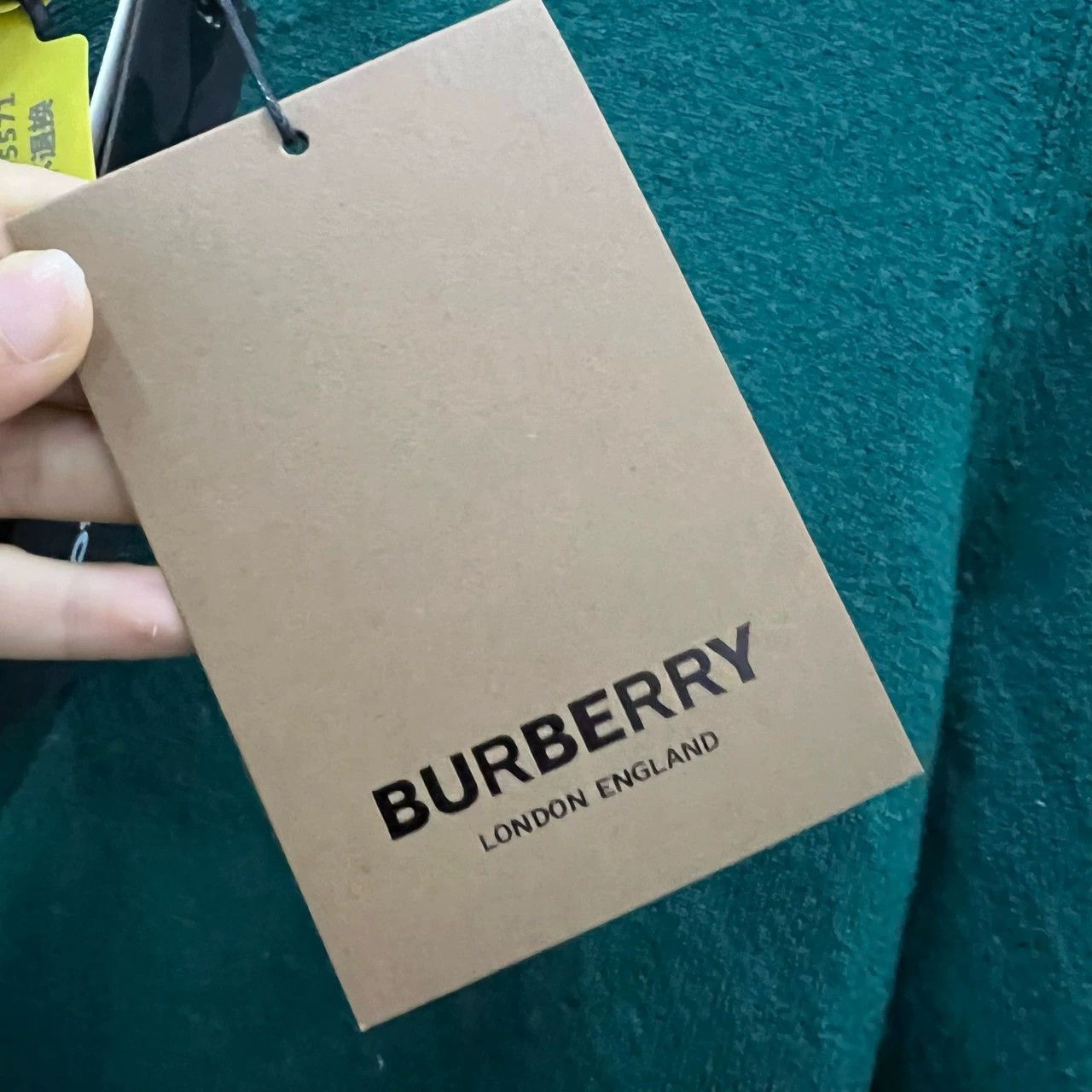 Burberry Burberry Dark Green V-Neck Sweater - dmc Size US M / EU 48-50 / 2 - 6 Thumbnail