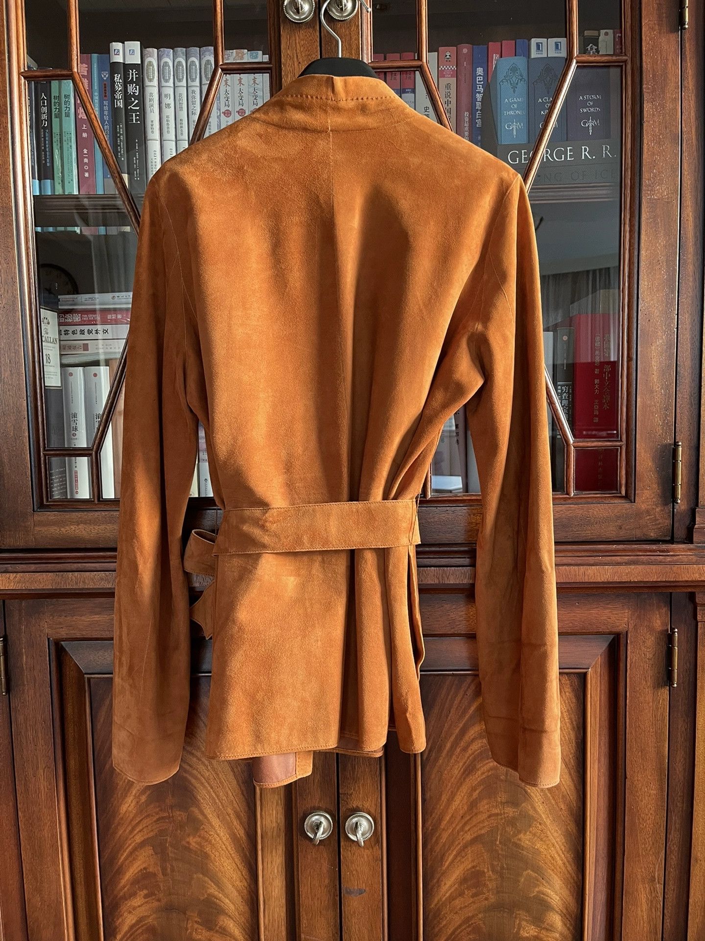 Hermes Hermes Calfskin Belted Outerwear Top - dmc Size US S / EU 44-46 / 1 - 2 Thumbnail