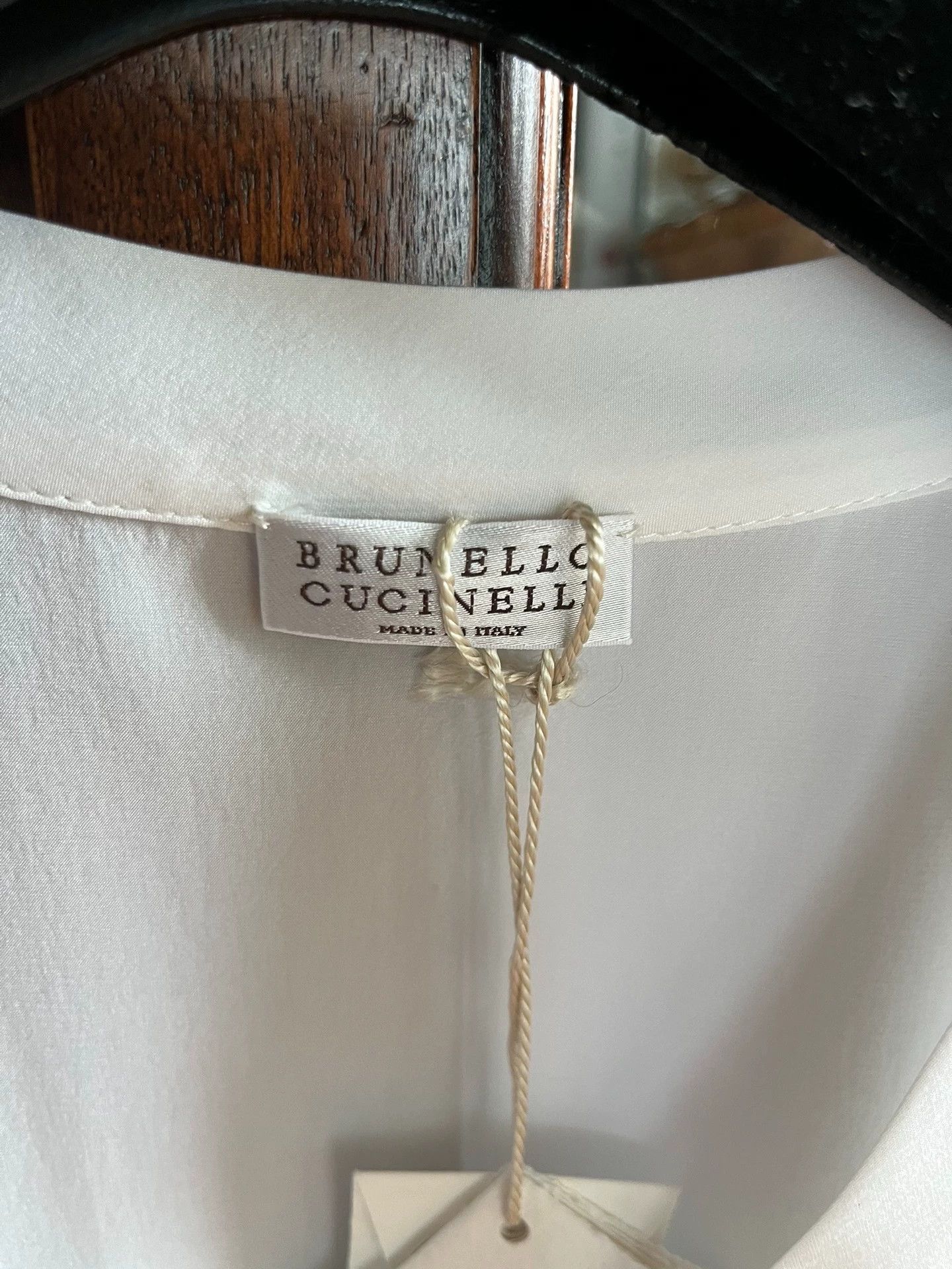 Brunello Cucinelli Brunello Cucinelli White Embroidered Shirt - dmc Size US XS / EU 42 / 0 - 3 Thumbnail