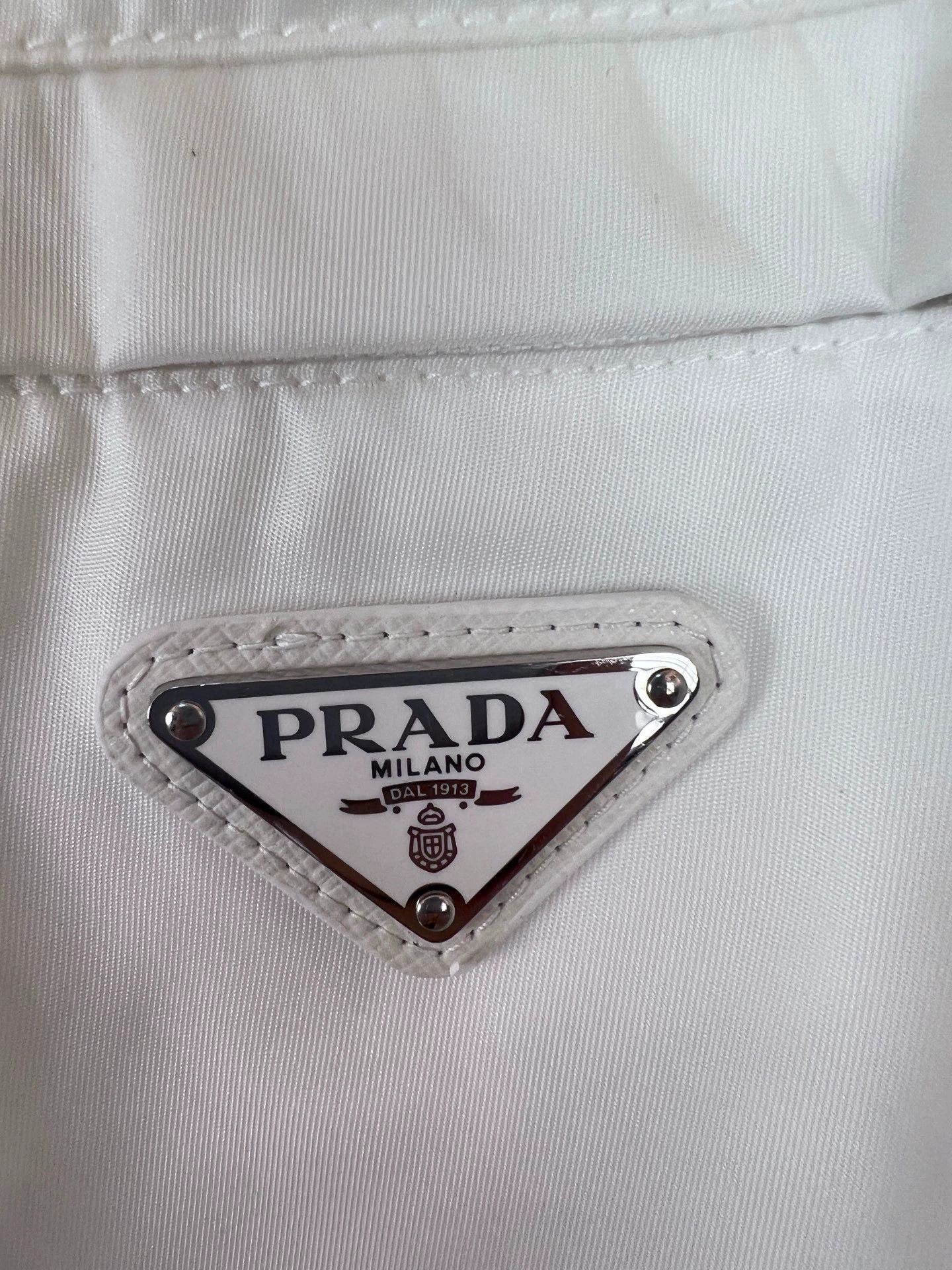Prada Prada x Adidas White Nylon Casual Pants - dmc Size US 36 / EU 52 - 8 Thumbnail