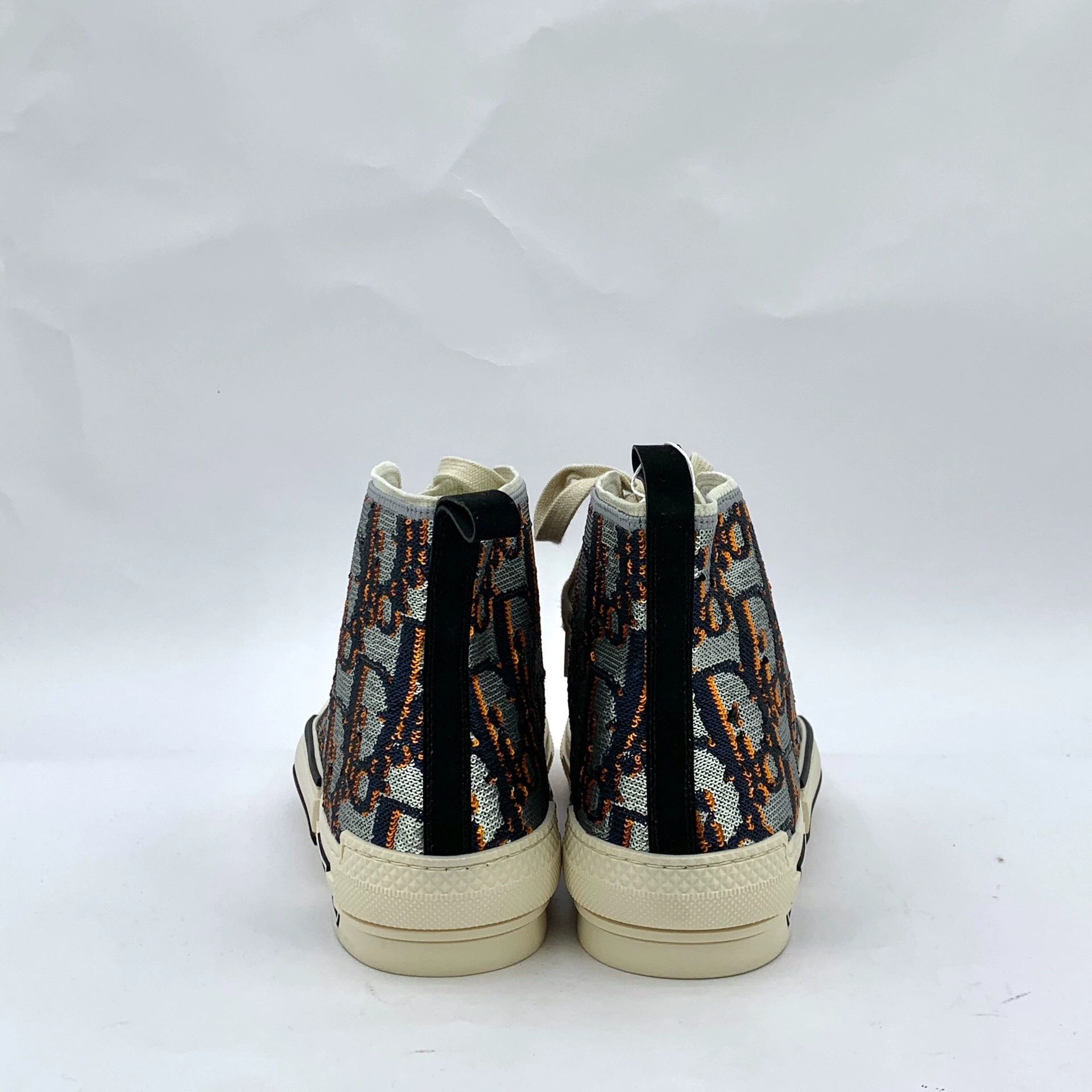 Dior Dior B23 Oblique Logo High-Top Sneakers - dmc Size US 10 / EU 43 - 3 Thumbnail
