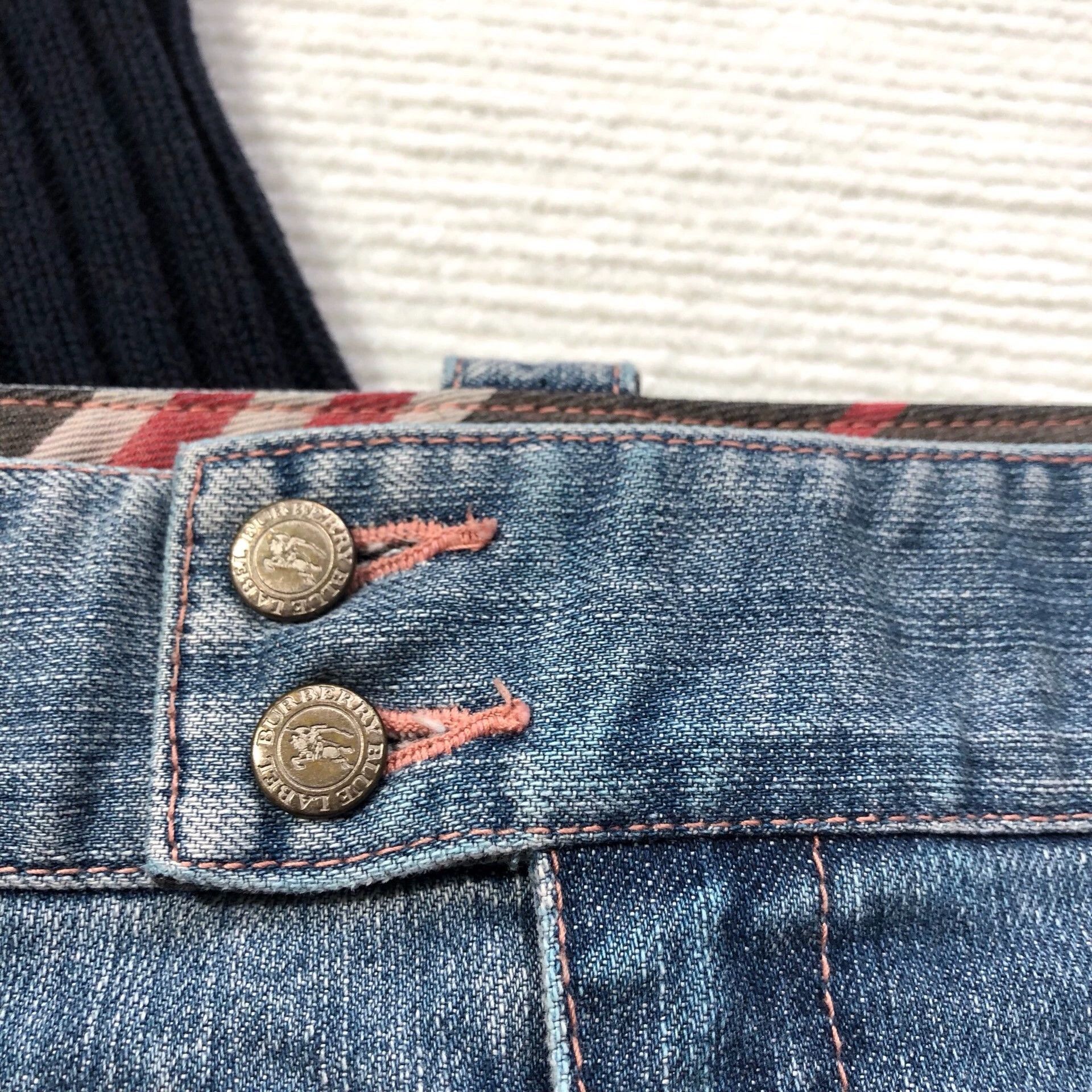 Burberry Burberry Denim Mini Skirt - dmc Size US 28 / EU 44 - 2 Thumbnail