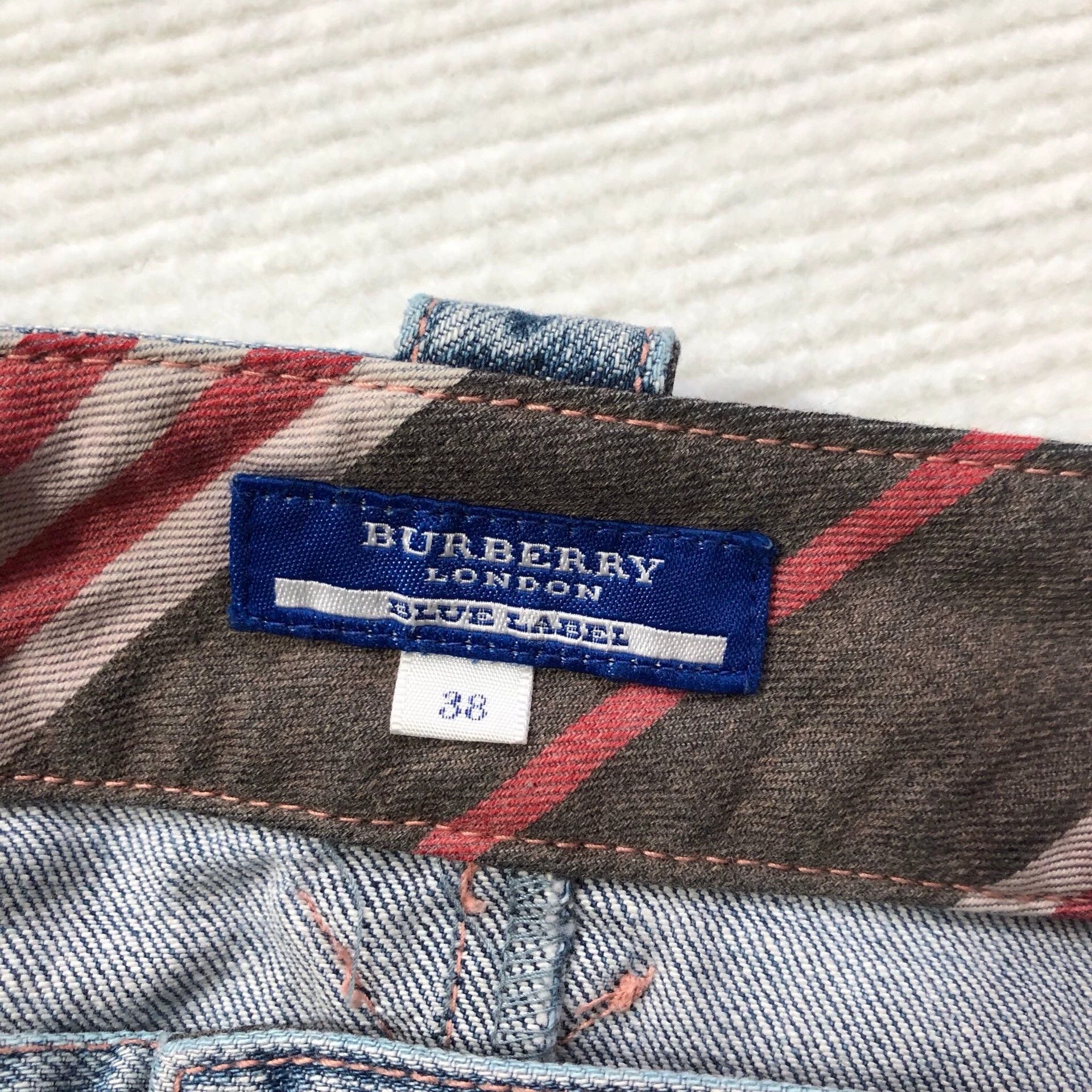 Burberry Burberry Denim Mini Skirt - dmc Size US 28 / EU 44 - 4 Thumbnail