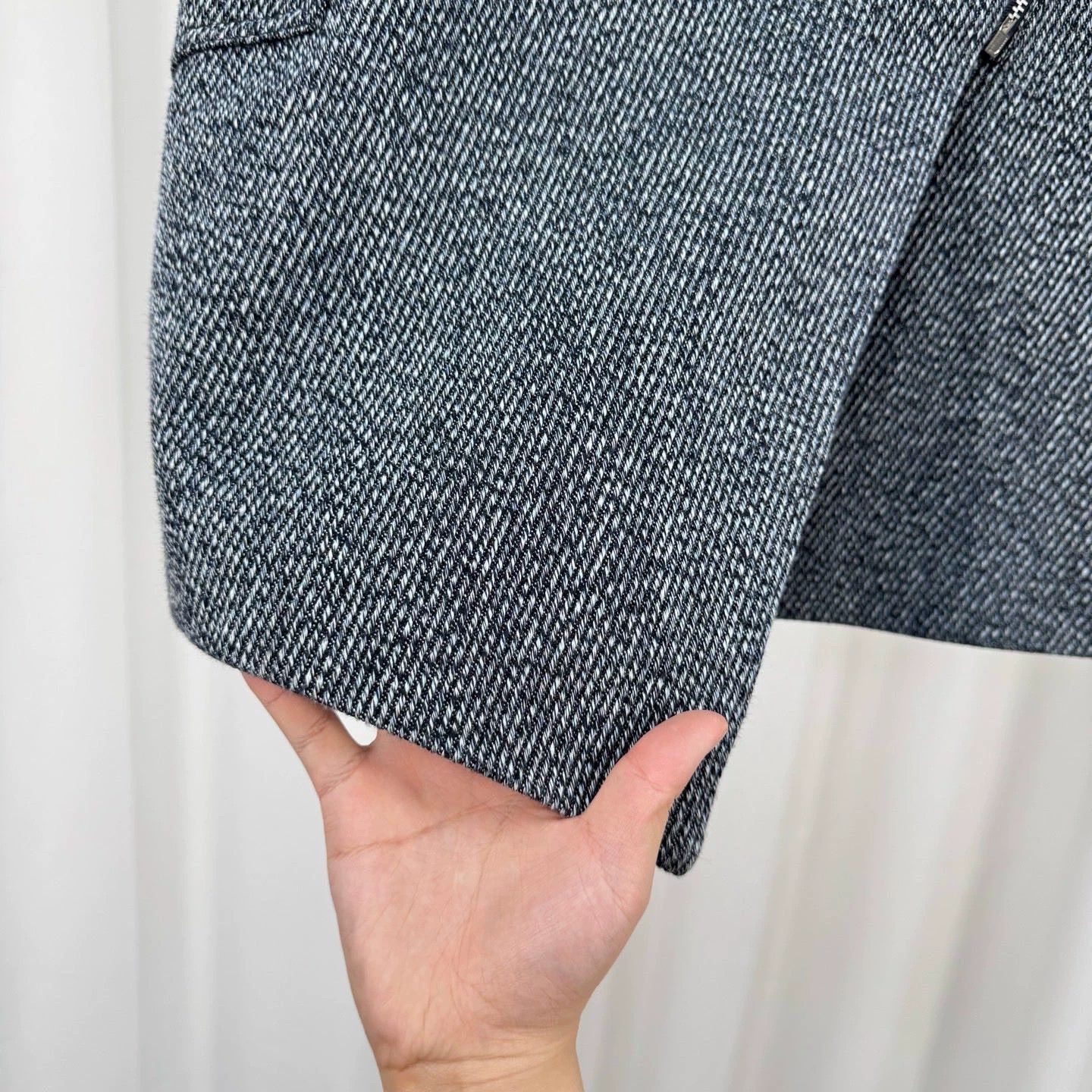 Acne Studios Acne Studios Wool Asymmetric Skirt - dmc Size US 36 / EU 52 - 4 Thumbnail