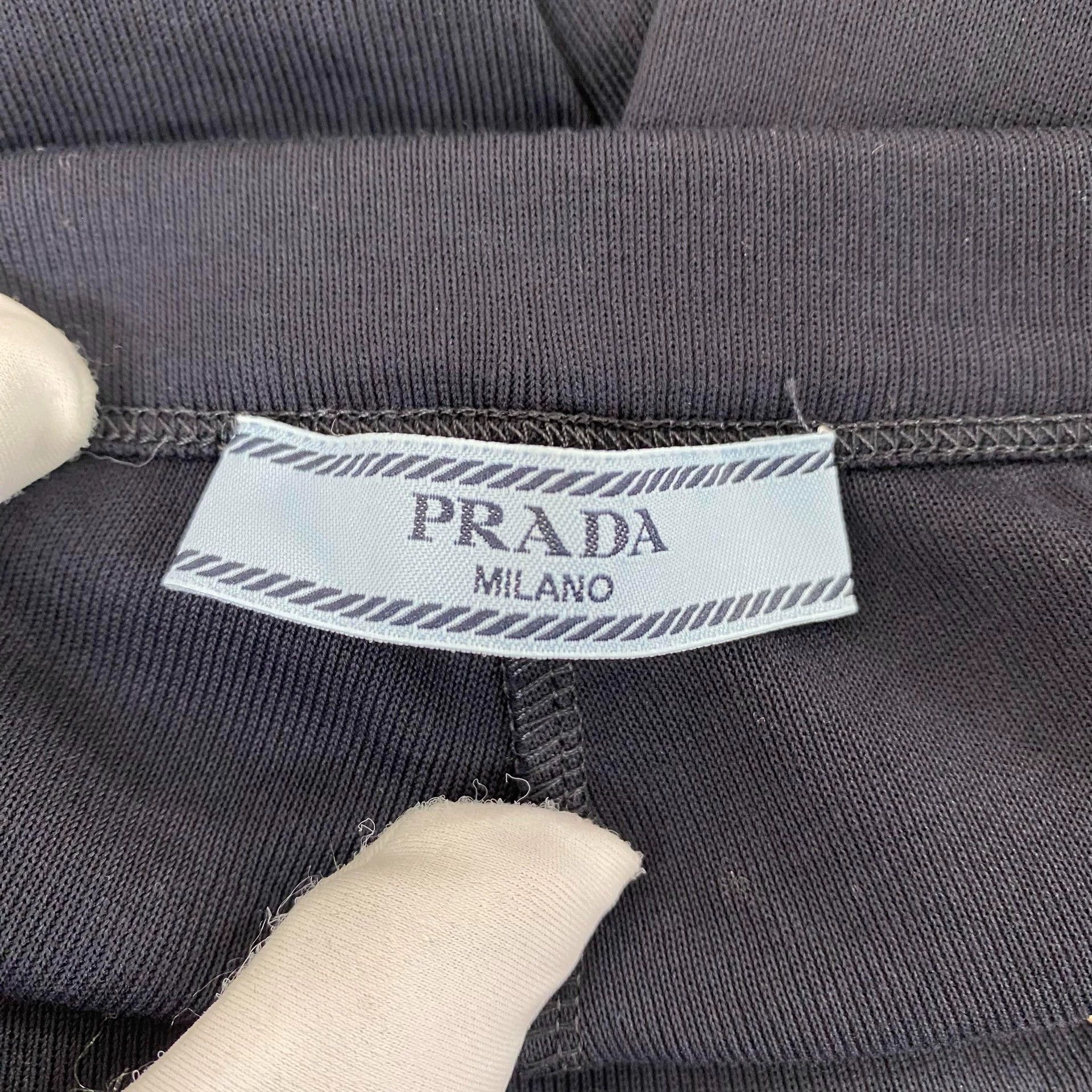 Prada Prada Dark Stretch Flared Pants 40 - dmc Size US 31 - 6 Thumbnail