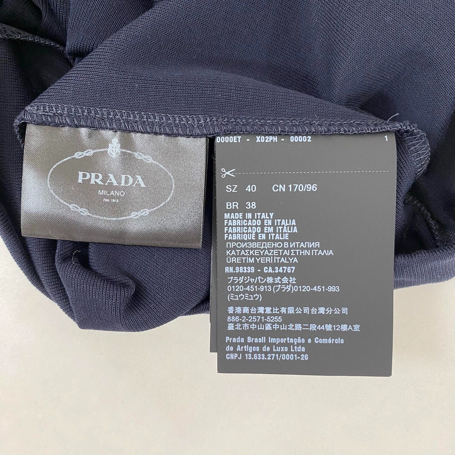 Prada Prada Dark Stretch Flared Pants 40 - dmc Size US 31 - 7 Thumbnail