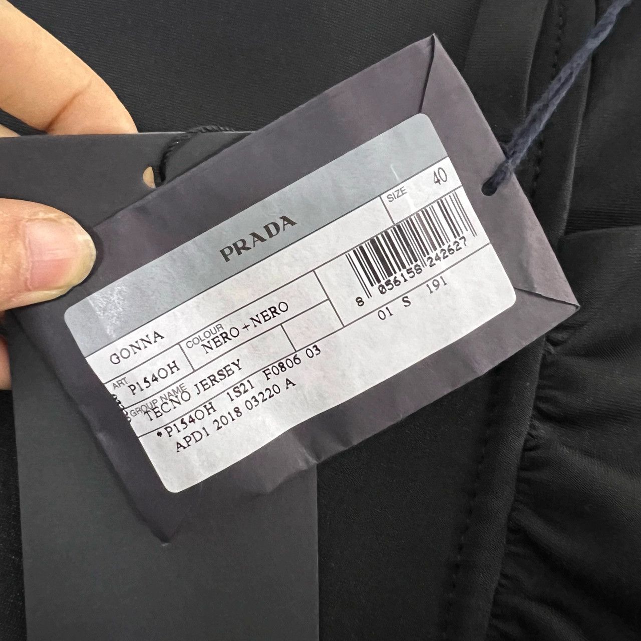 Prada PRADA Solid Color Ruffle Skirt - dmc Size US 31 - 3 Thumbnail