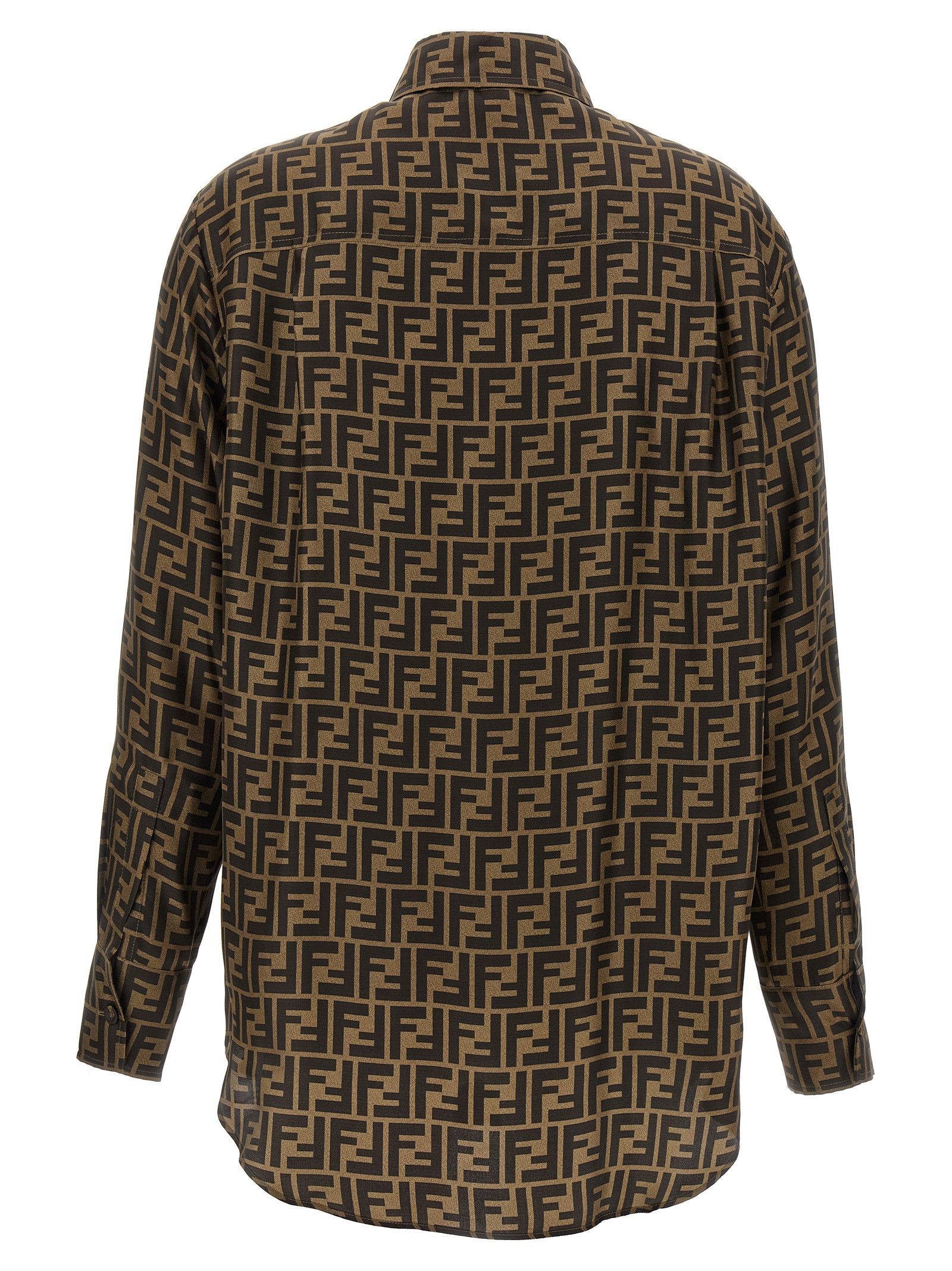 Fendi Ff Monogram Shirt Size XS / US 0-2 / IT 36-38 - 2 Thumbnail