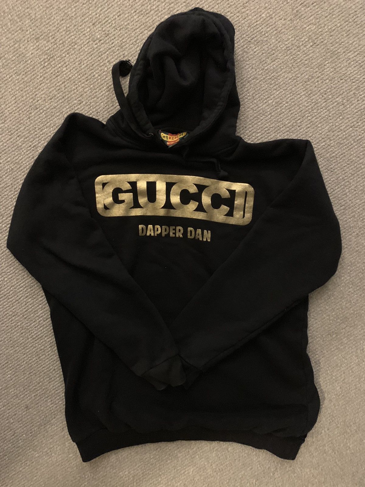 Gucci Gucci X Dapper Dan Black Hoodie XXL Grailed