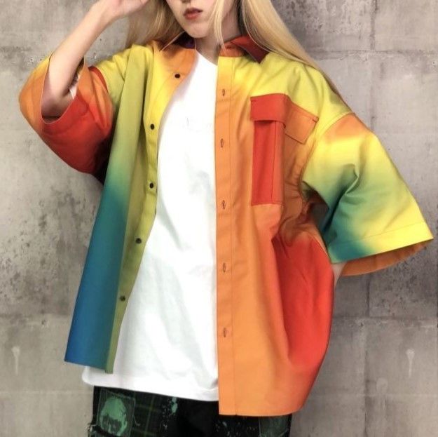 Other Other TENDER PERSON THERMOGRAPHY SHIRT Polyester Shirt Others Tops GB-TO-4202 DUTY FREE for USA Size ONE SIZE - 3 Thumbnail
