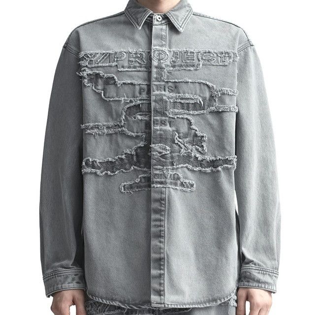 Other Other Y/Project Evergreen Paris' Best Patch Cotton Shirt Cotton Tops 207SI002 DUTY FREE for USA Size ONE SIZE - 3 Thumbnail