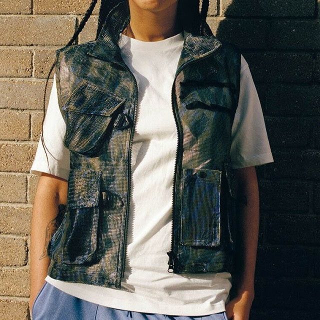 Other Other Needles × PURPLE THINGS BDU Vest Heavyweight Mesh Vest Others Tops MR400 DUTY FREE for USA Size ONE SIZE - 3 Thumbnail