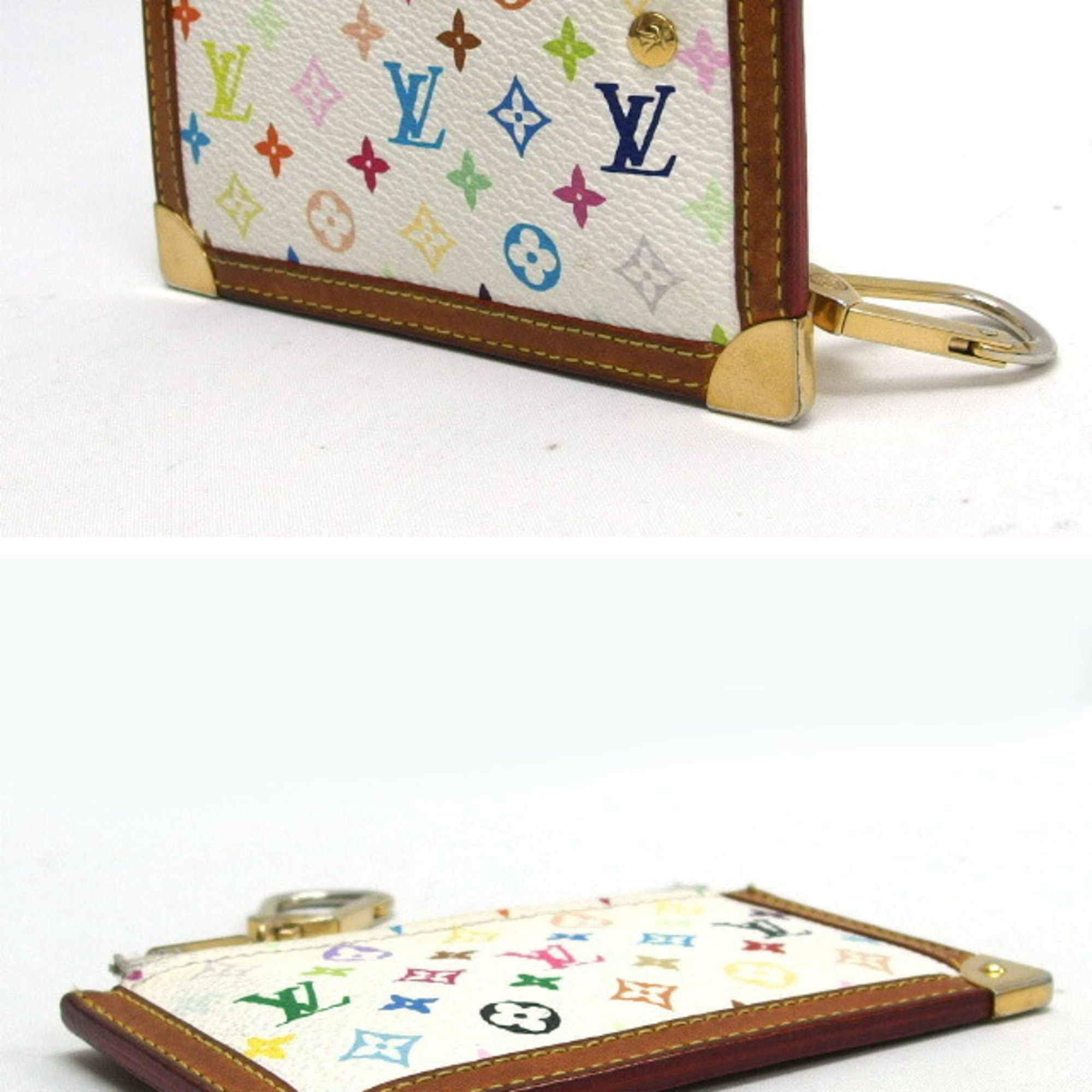 Louis Vuitton Louis Vuitton Monogram Multicolore Pochette Cles Coin Case Size ONE SIZE - 3 Thumbnail