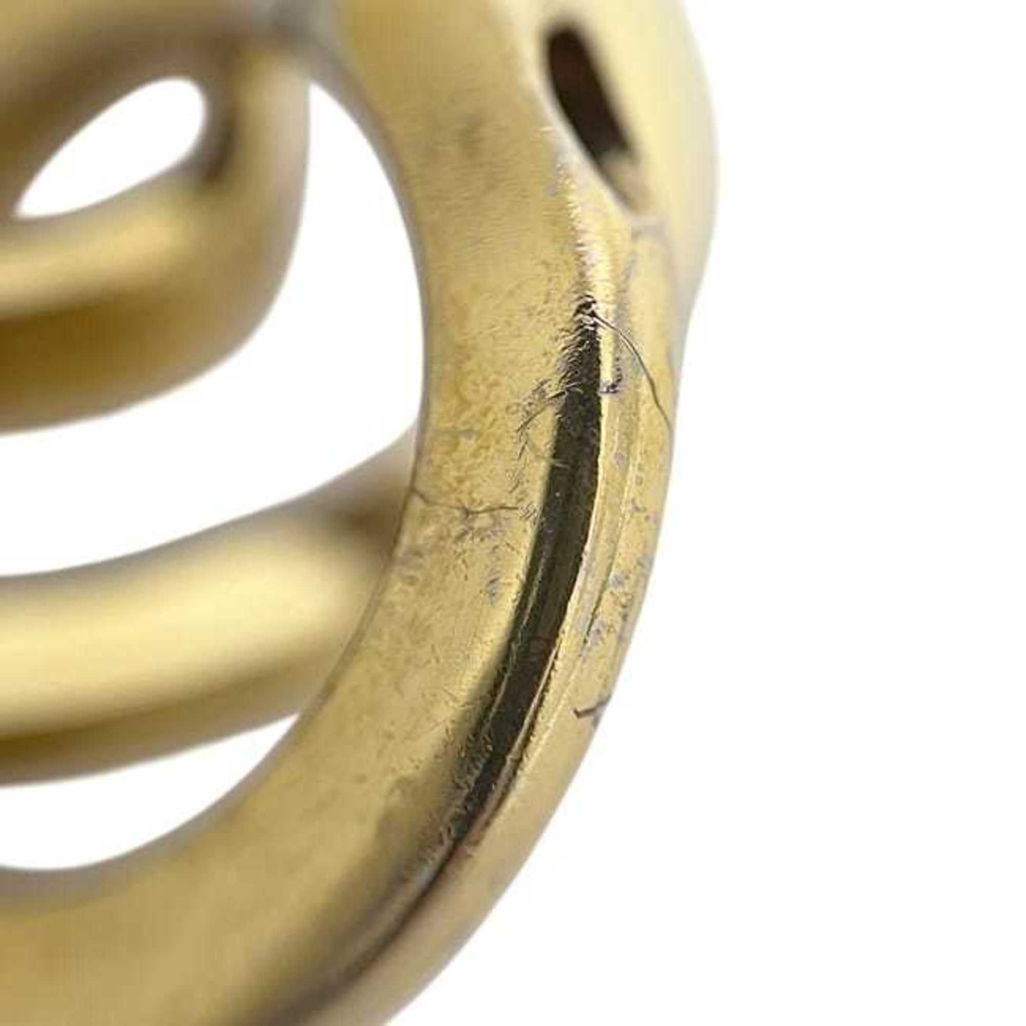 Loewe Loewe Key Ring f-24407 Gold Anagram 111.29.203 Metal LOEWE Charm Bag GP Men's Women's Keychain Size ONE SIZE - 8 Thumbnail