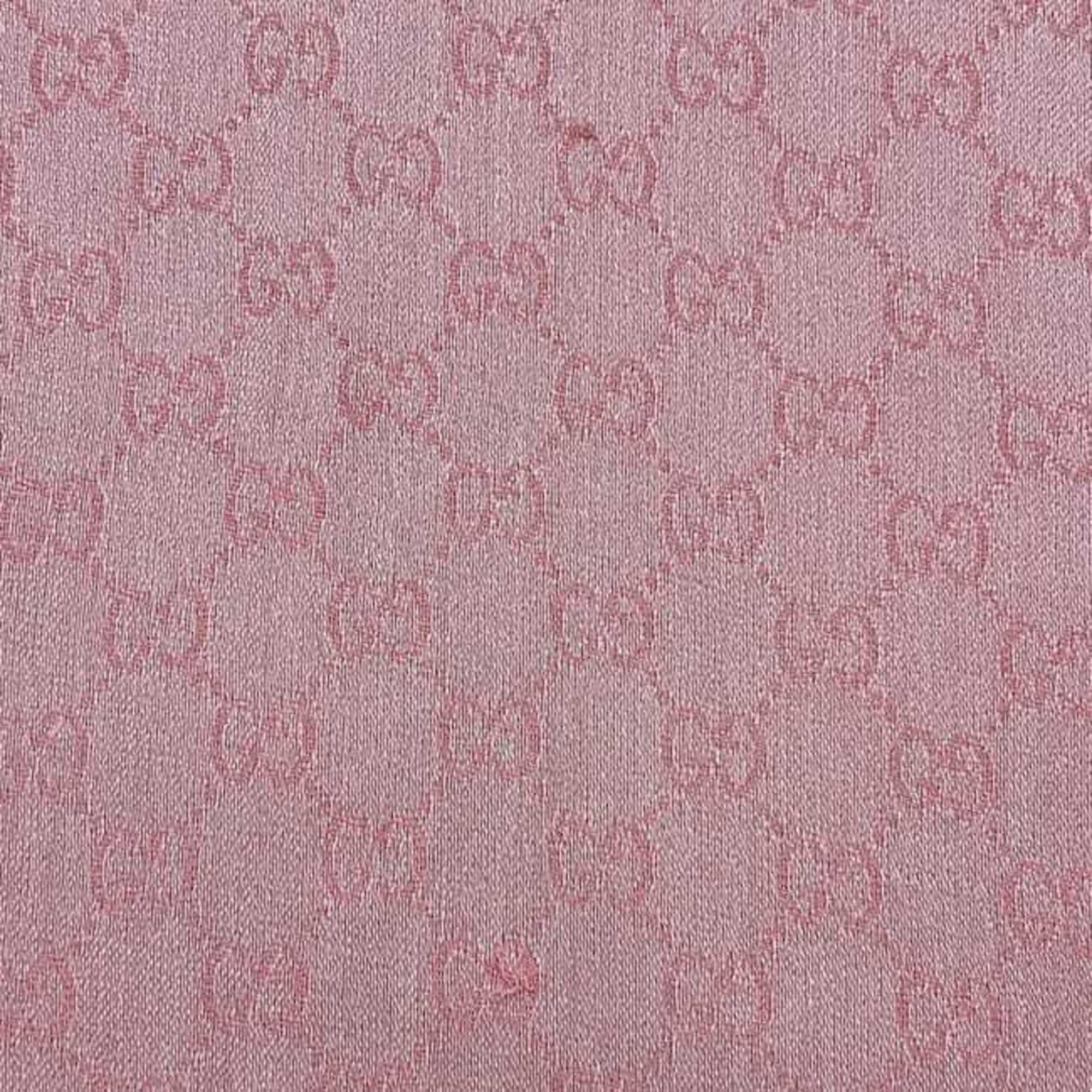 Gucci Gucci Stole ec-24405 Pink 508027 411177 Cotton 3G105 GUCCI Scarf Shawl Men's Women's GG Size ONE SIZE - 11 Thumbnail