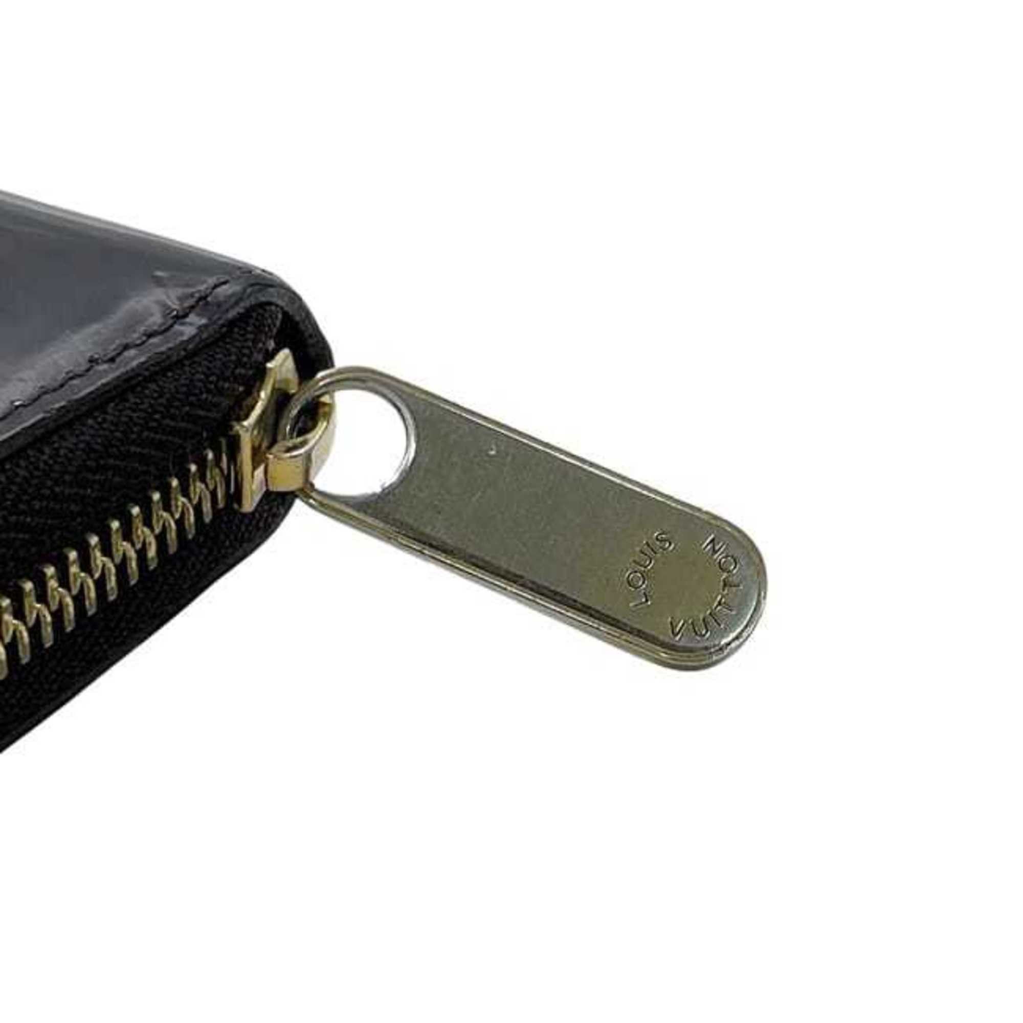 Louis Vuitton Louis Vuitton Round Zippy Wallet ec-24428 Wine Red Amaranth Monogram Vernis M93522 Canvas CA0184 LOUIS VUITTON Enamel Women's and Men's Size ONE SIZE - 10 Thumbnail