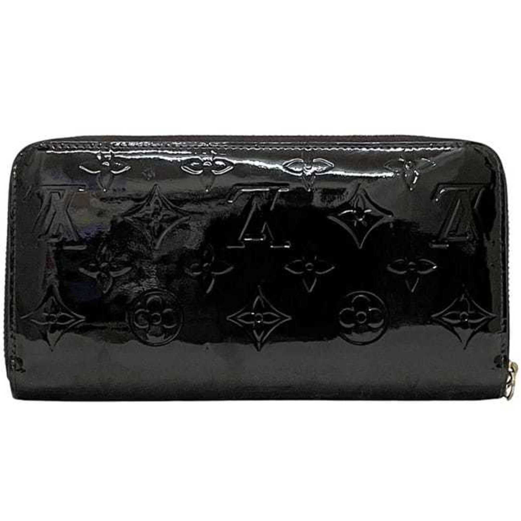 Louis Vuitton Louis Vuitton Round Zippy Wallet ec-24428 Wine Red Amaranth Monogram Vernis M93522 Canvas CA0184 LOUIS VUITTON Enamel Women's and Men's Size ONE SIZE - 3 Thumbnail