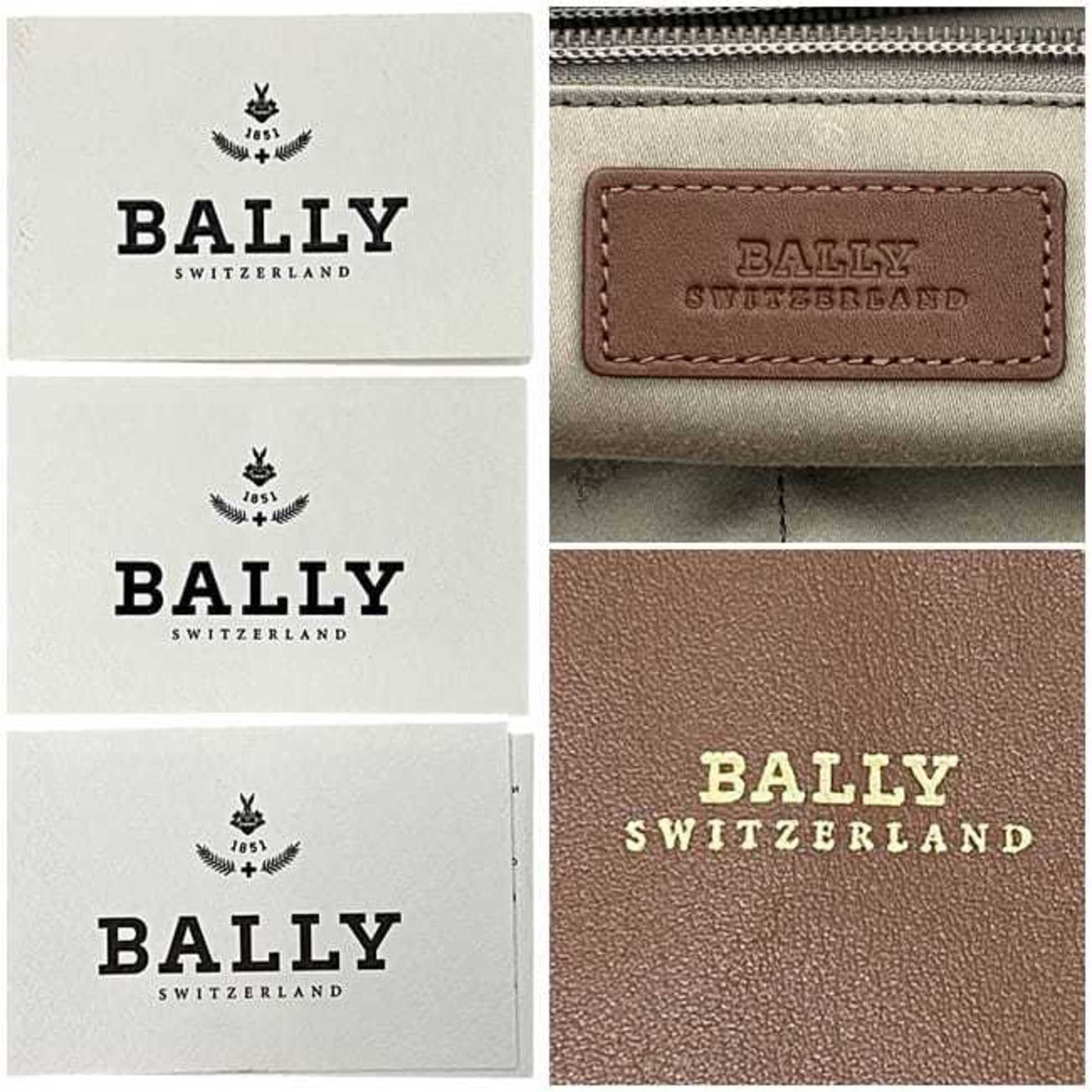 Bally Bally Tote Bag ec-24380 Brown Leather BALLY Men's Women's A4 Size ONE SIZE - 4 Thumbnail
