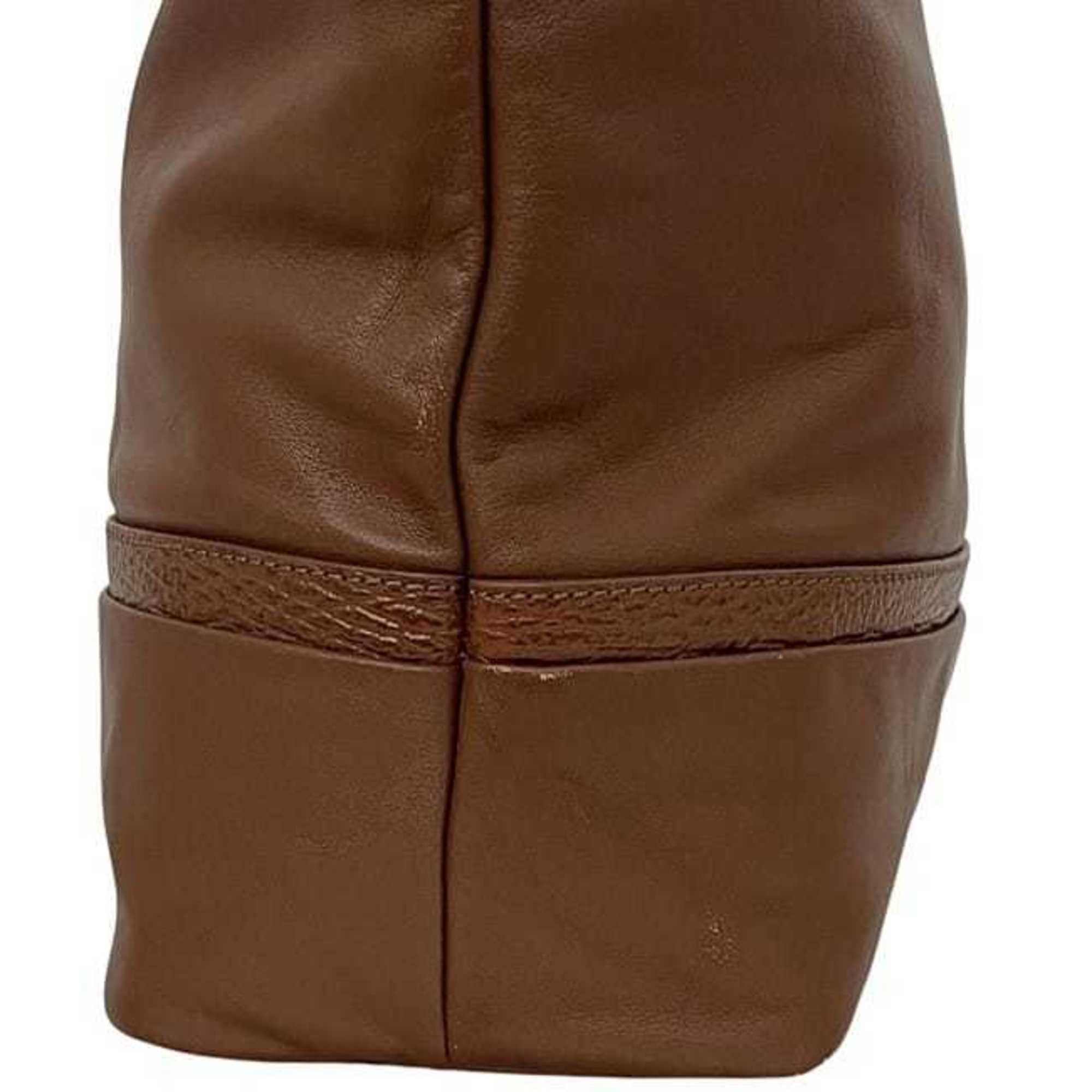 Bally Bally Tote Bag ec-24380 Brown Leather BALLY Men's Women's A4 Size ONE SIZE - 8 Thumbnail