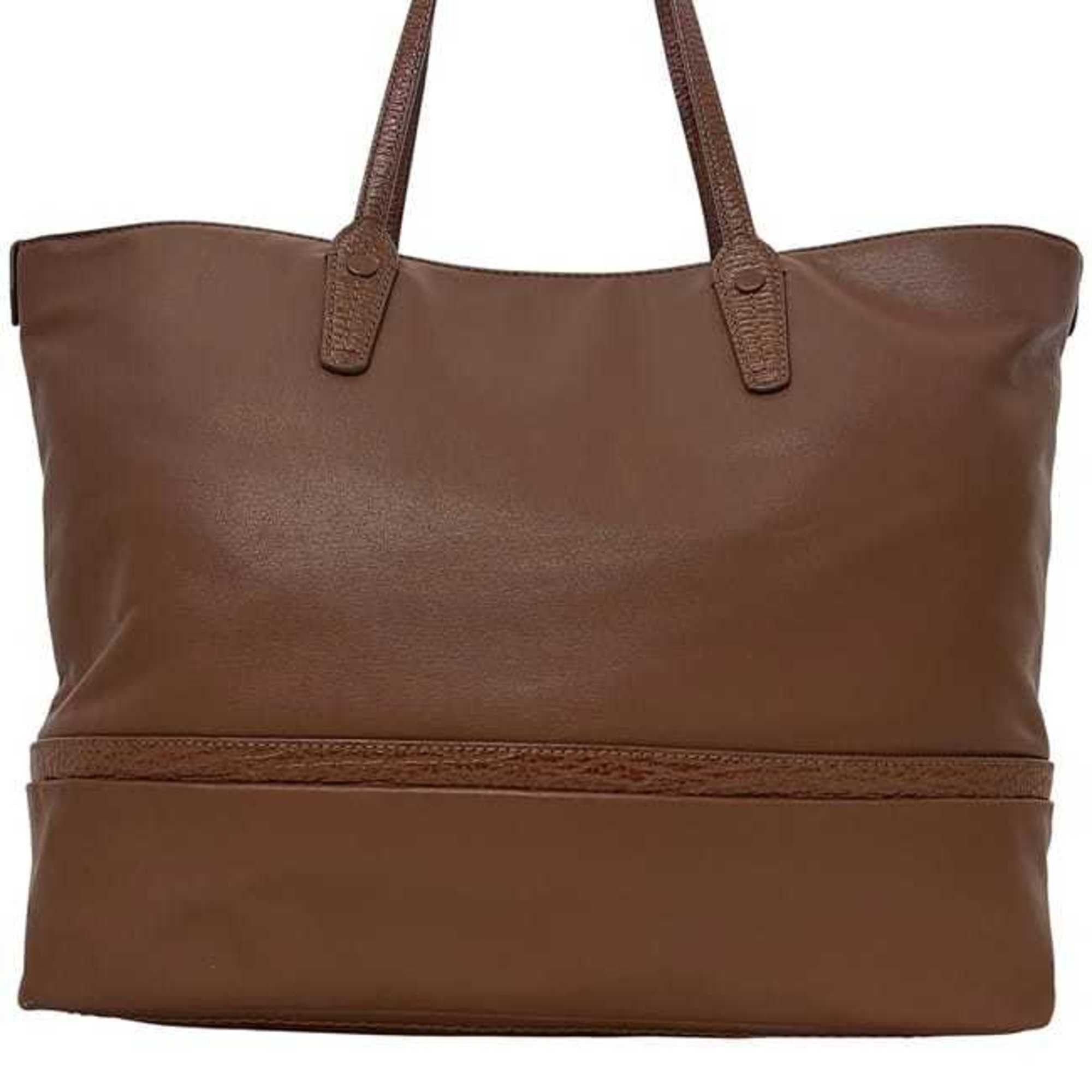 Bally Bally Tote Bag ec-24380 Brown Leather BALLY Men's Women's A4 Size ONE SIZE - 10 Thumbnail