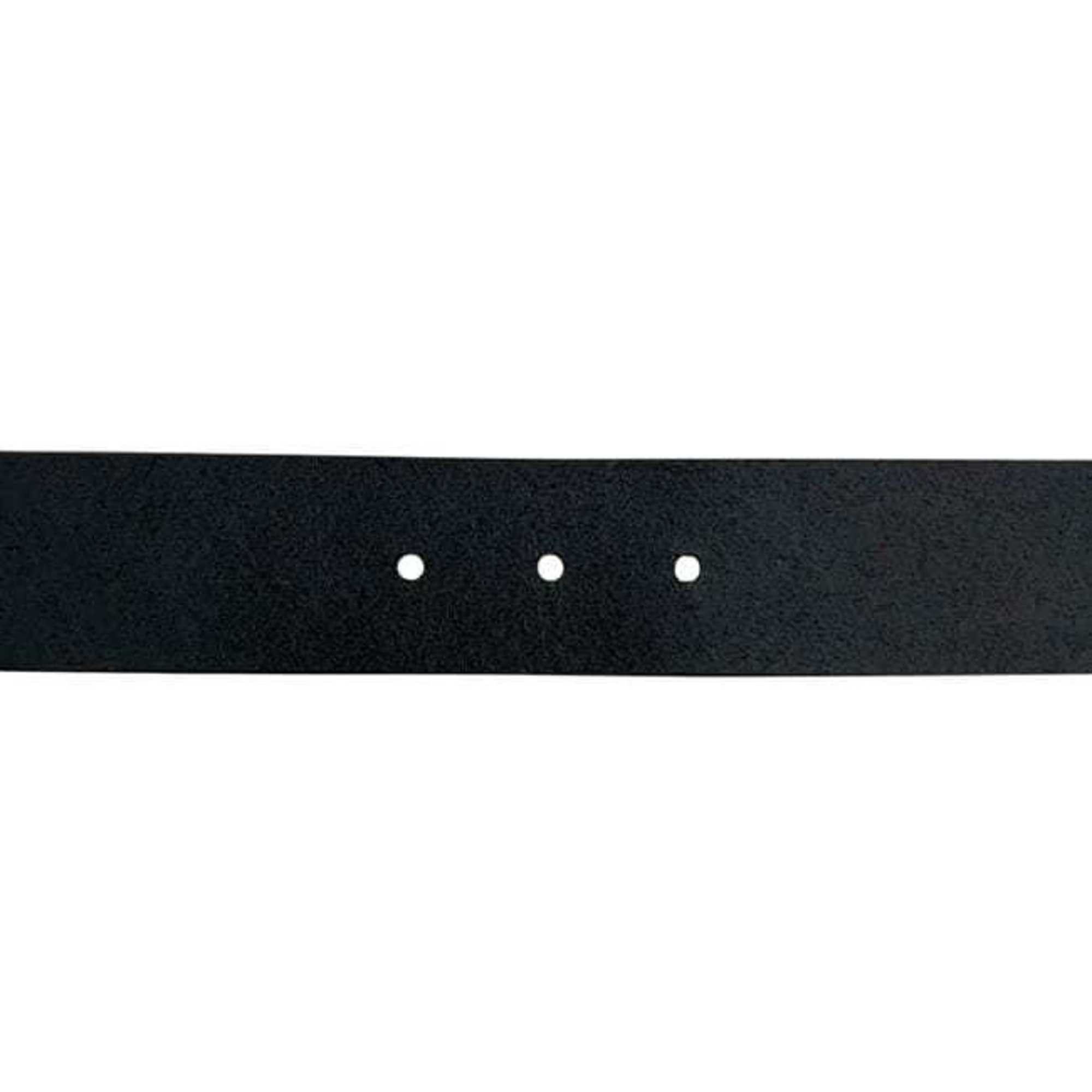 Gucci Gucci belt ec-24402 black striped 211362 479610 90 36 waist 90cm leather GUCCI GG embossed men's women's Size ONE SIZE - 5 Thumbnail