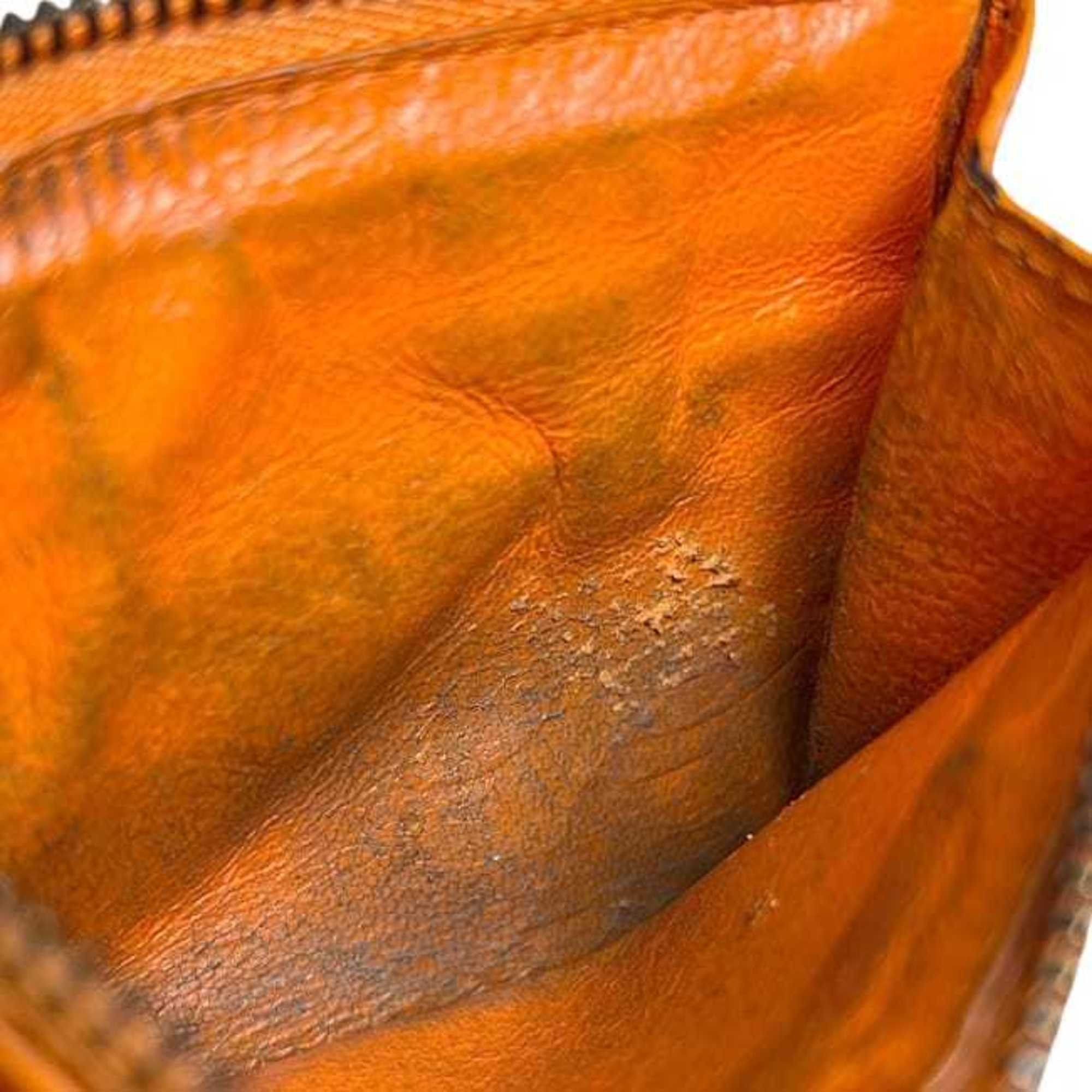 Balenciaga Balenciaga Neo Classic Coin Case ec-24249 Orange 640110 Leather Purse 7507 U 568148 BALENCIAGA Mini Wallet for Men and Women Size ONE SIZE - 5 Thumbnail